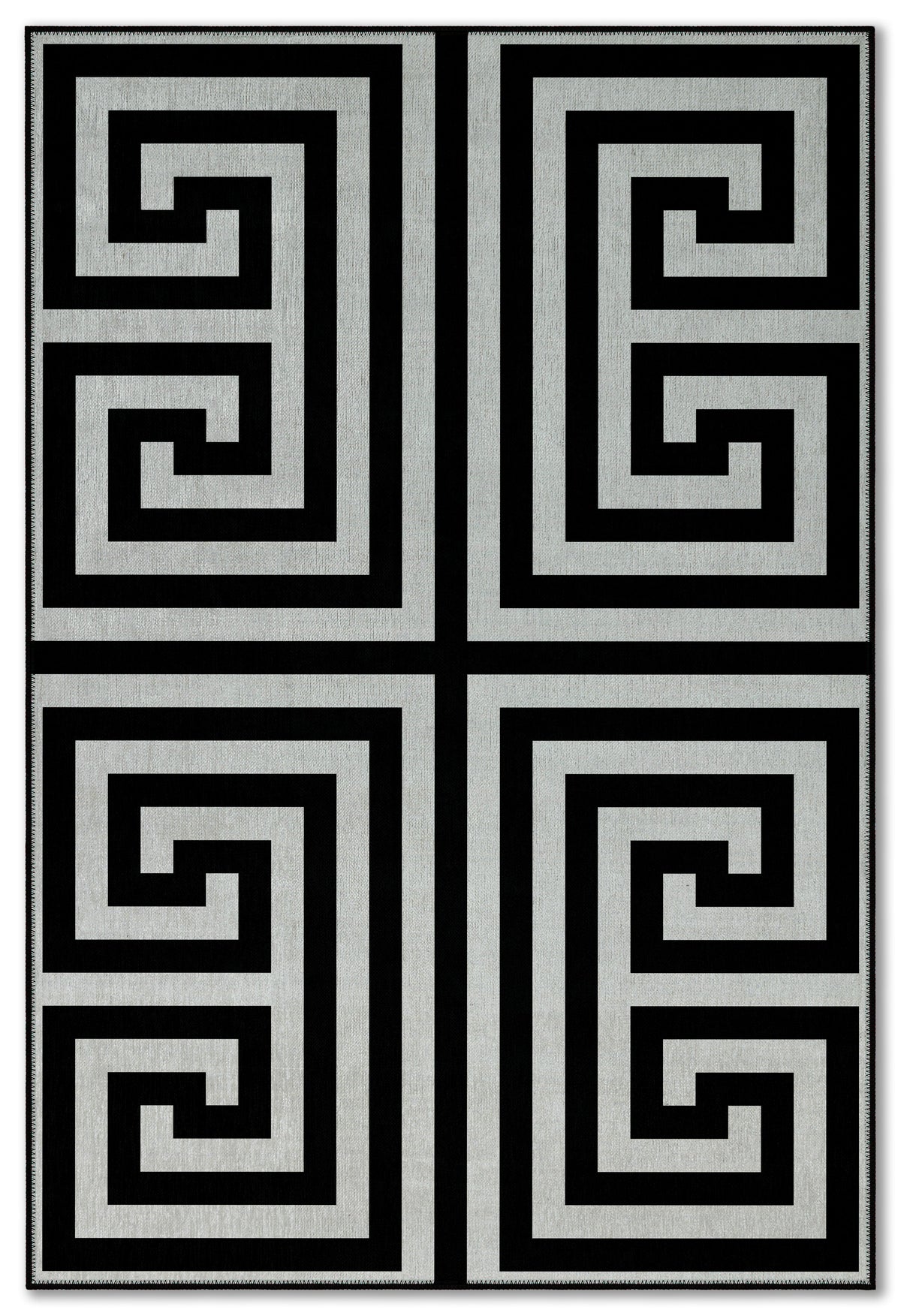 Arte VN024 Modern Geometrik Labirent Desenli Dekoratif Şönil Halı