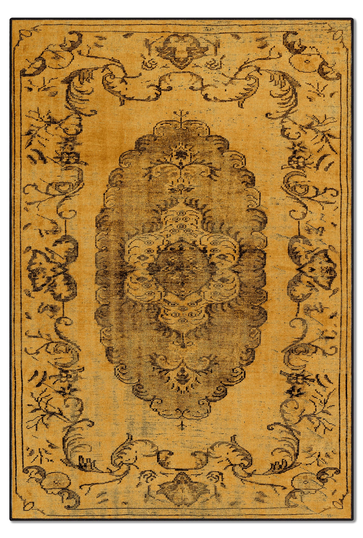 Arte DS002 Vintage Klasik Desenli Dekoratif Şönil Halı