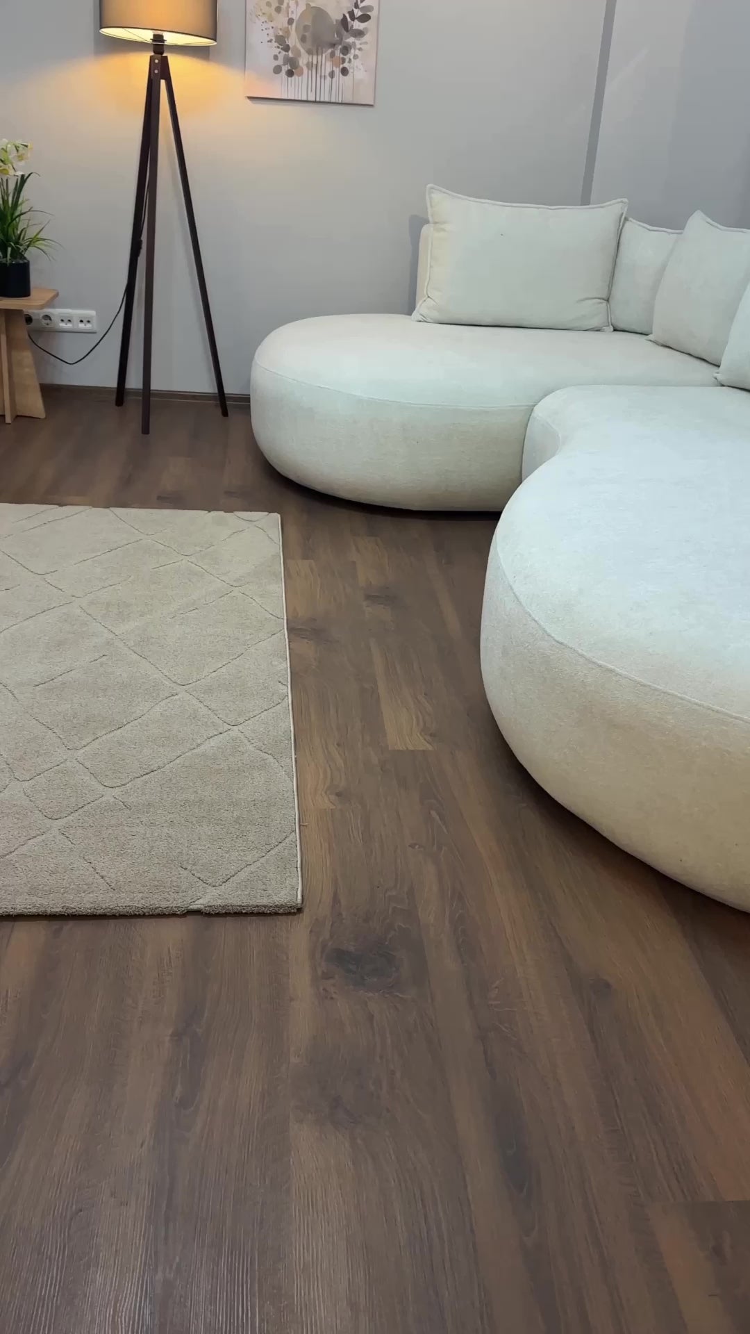 VERONA-11T - VİZON Yumuşak Sık Pamuk Dokuma Taban Salon Halısı