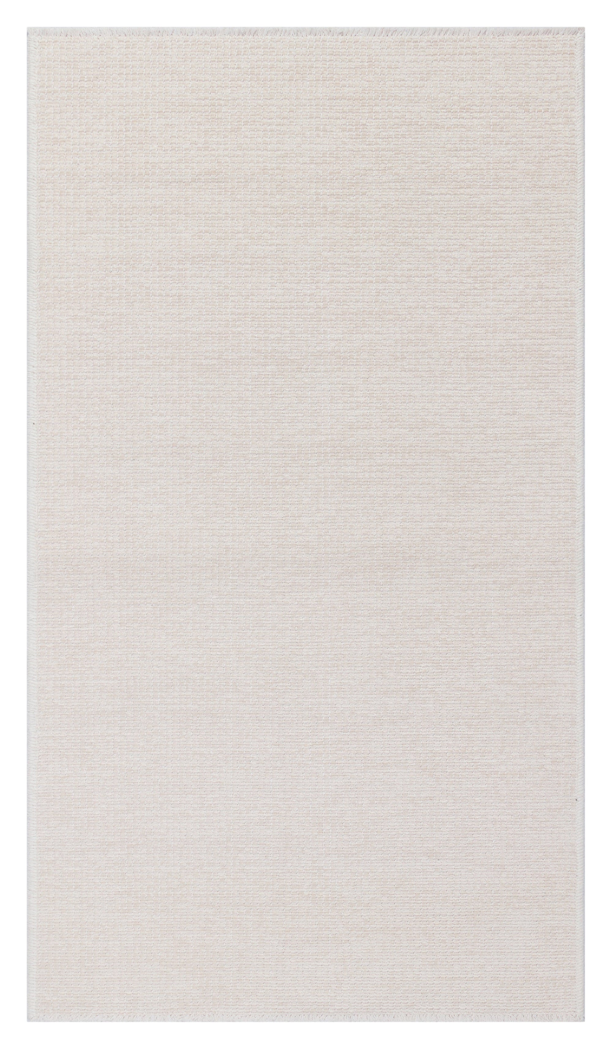 ŞÖNİL PANDORA - KREM Makinede Yıkanabilir Modern Sade Salon Koridor Mutfak Şönil Dokuma Halı