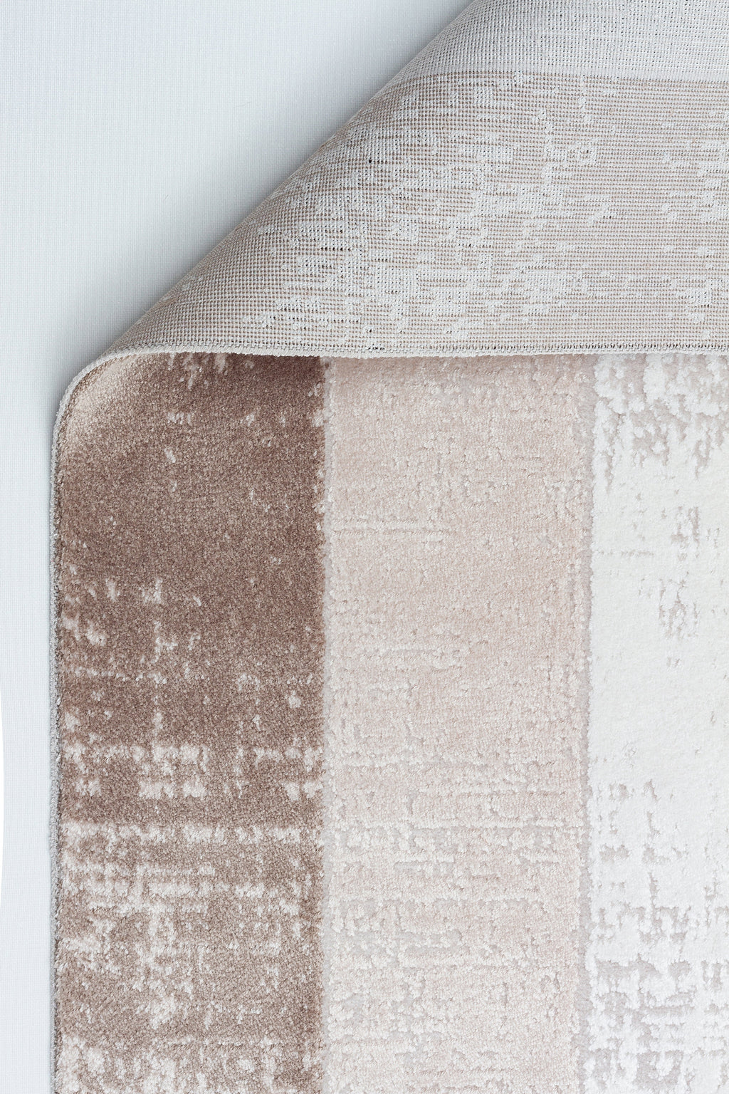 VERONA-50T-BEJ/KREM Yumuşak Sık Pamuk Dokuma Taban Salon Koridor Mutfak Halısı