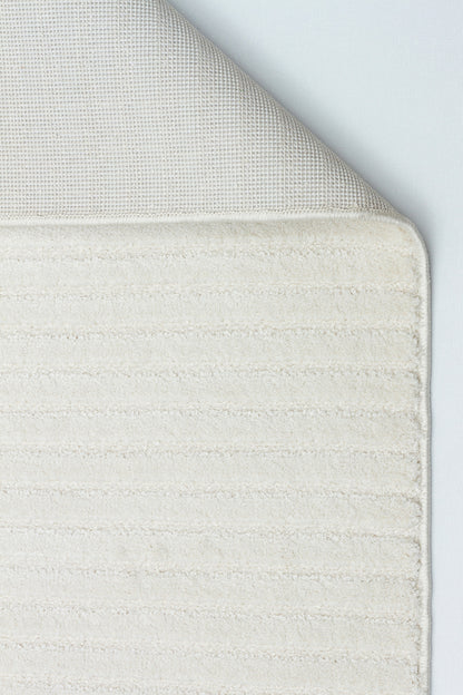 MİLANO G63-KREM Modern Geometrik Desenli Yumuşak Salon Koridor Mutfak Makine Dokuma Halısı