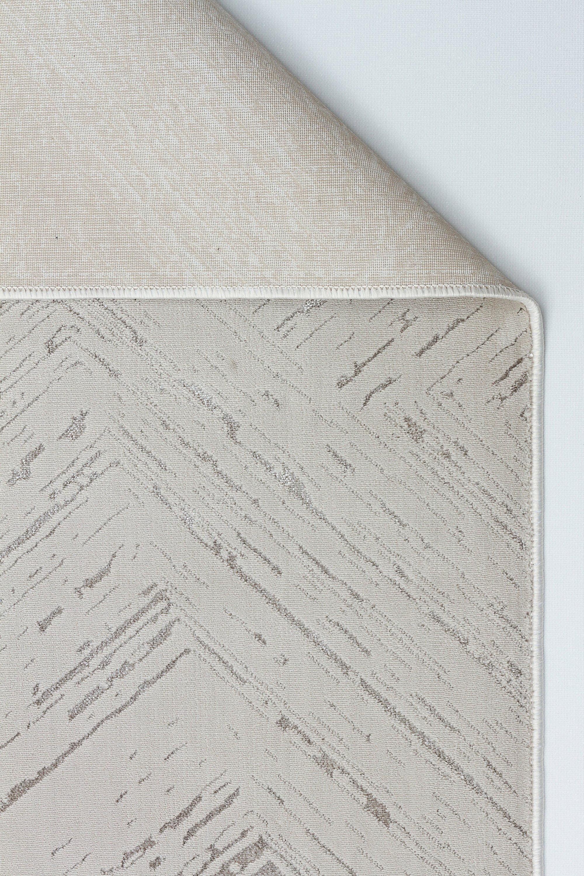 LOTUS C29-BEJ Sentetik Bambu Parlak Saten Salon Koridor Mutfak Halısı-413