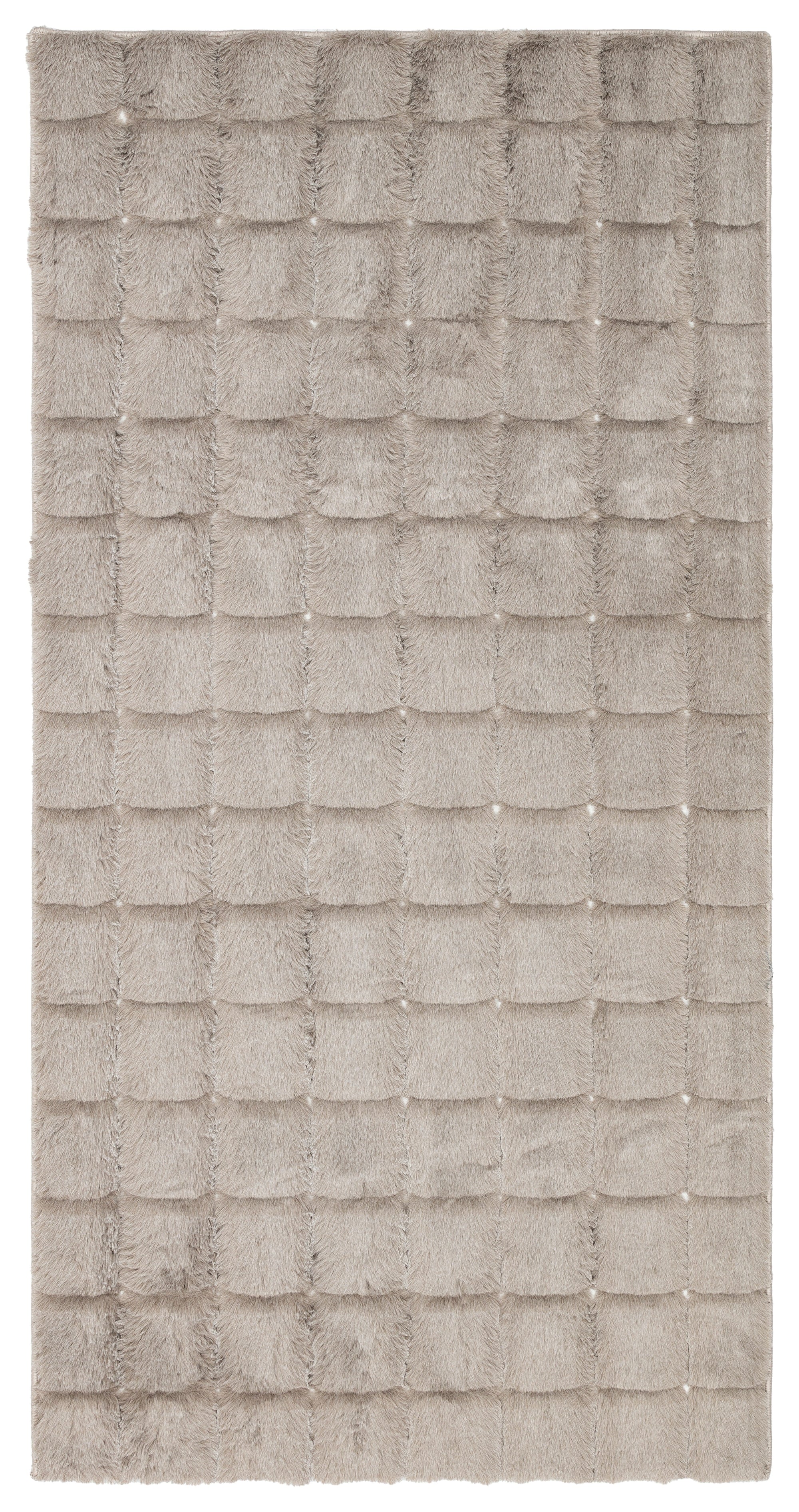 TAVŞAN SAMUR VİZON -  Kaymaz Taban Tavşan Shaggy Yatak Odası Oturma Odası Çocuk Odası Halısı