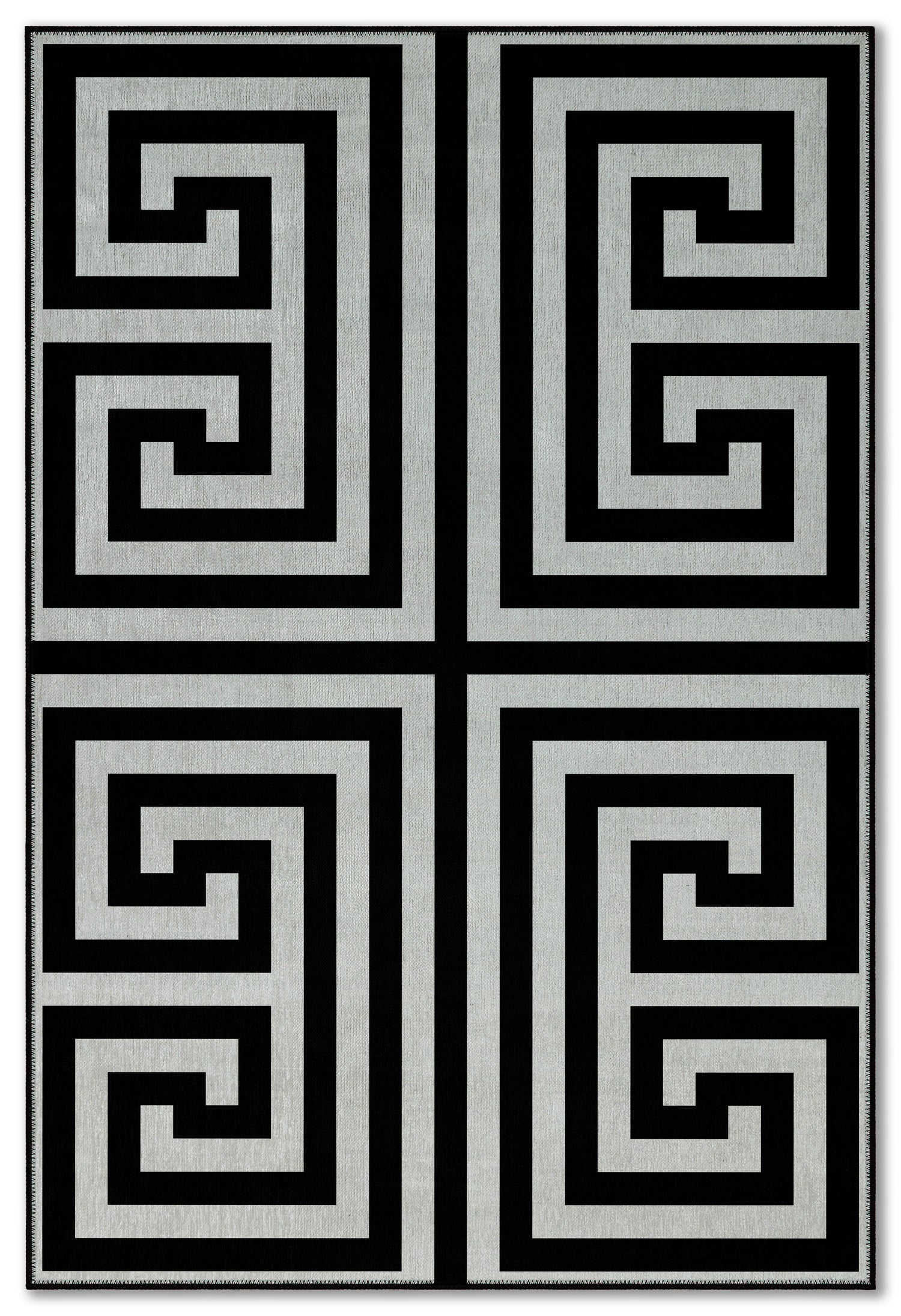 Arte VN024 Modern Geometrik Labirent Desenli Dekoratif Şönil Halı