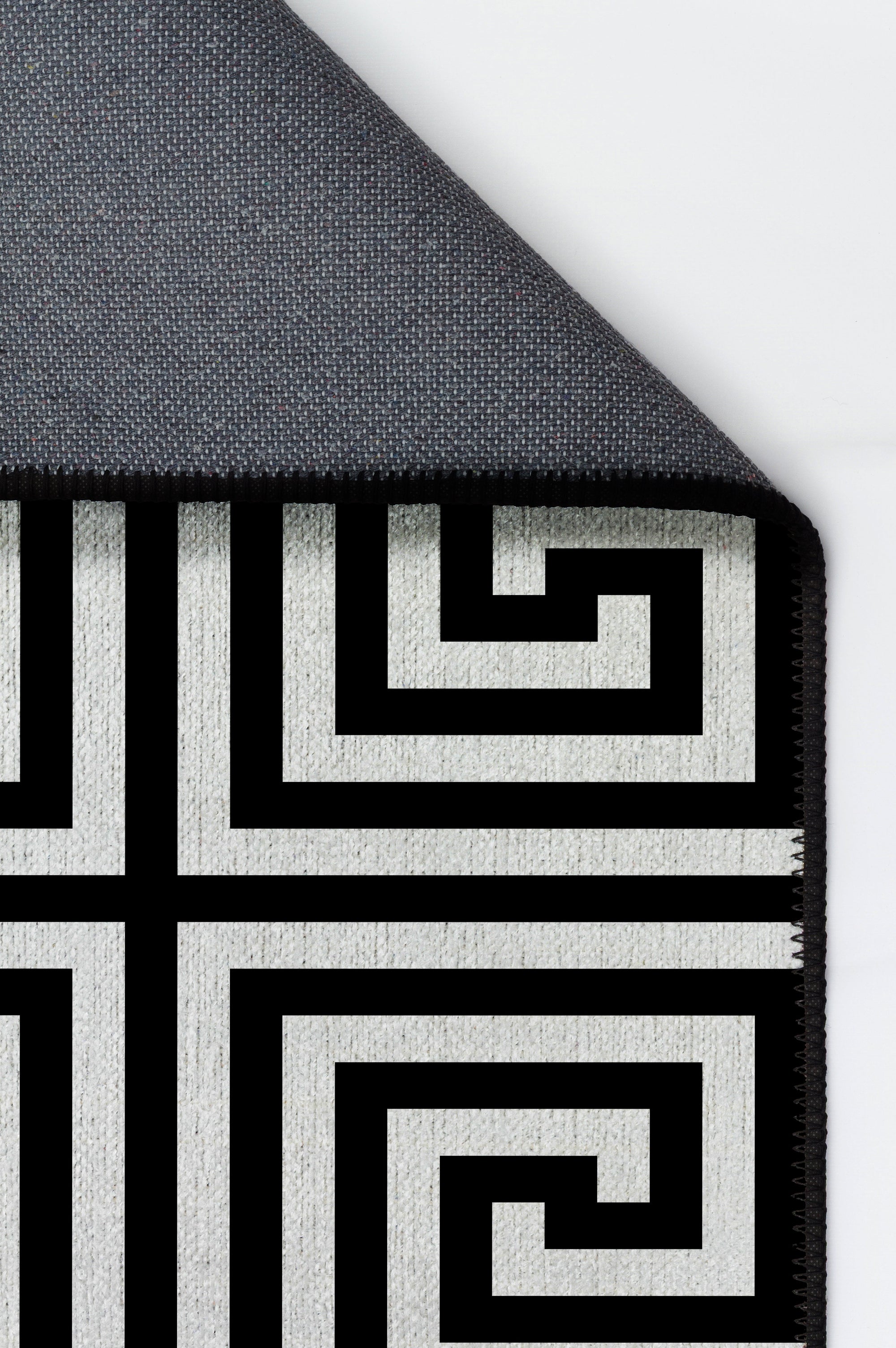 Arte VN024 Modern Geometrik Labirent Desenli Dekoratif Şönil Halı