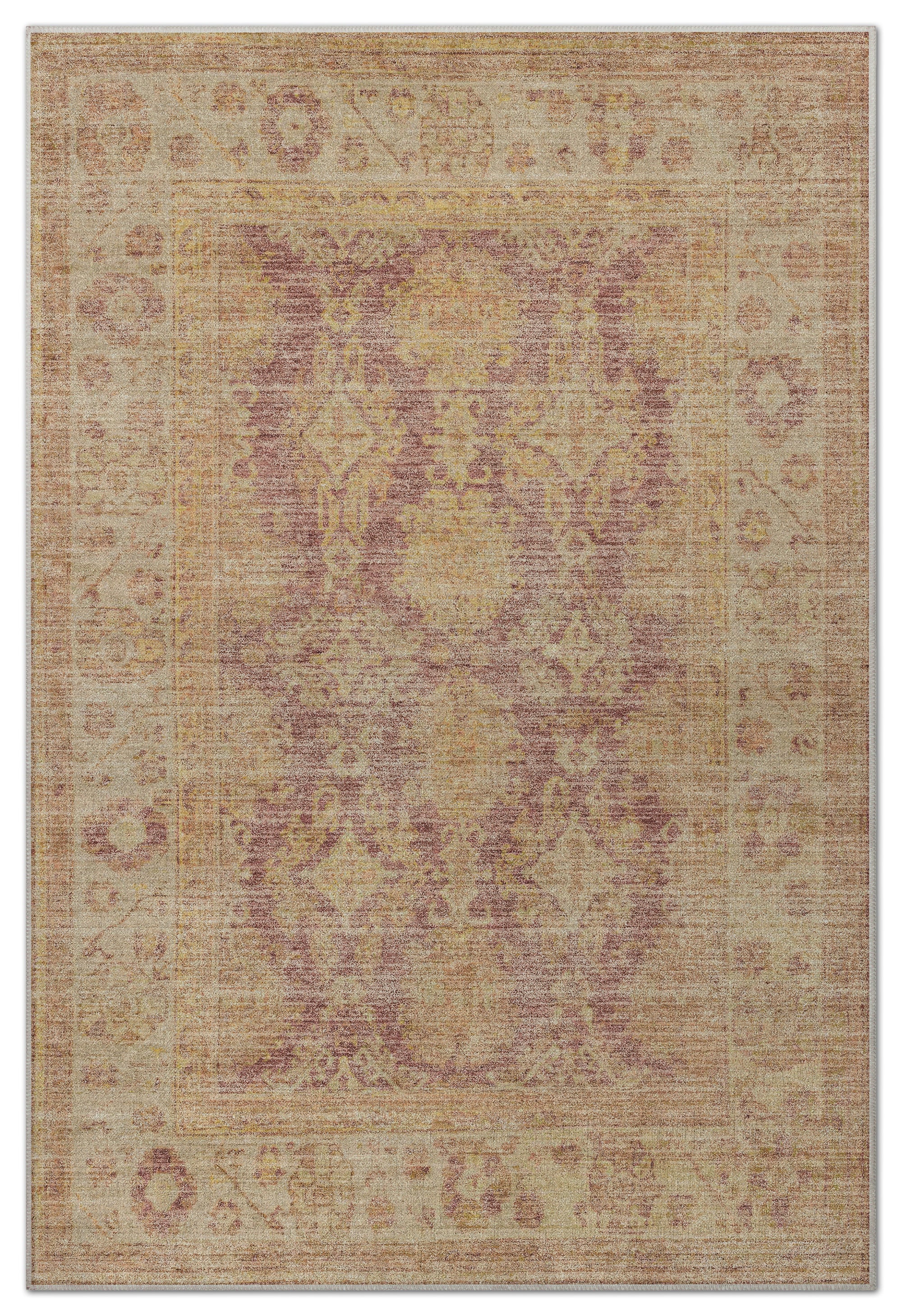 Arte VN031 Vintage Klasik Desenli Dekoratif Şönil Halı