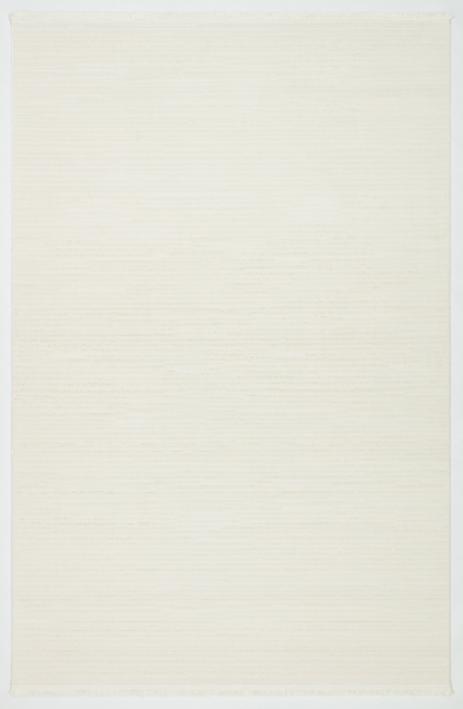 PALERMO C3-KREM Kabartmalı Modern Desenli Salon Halısı