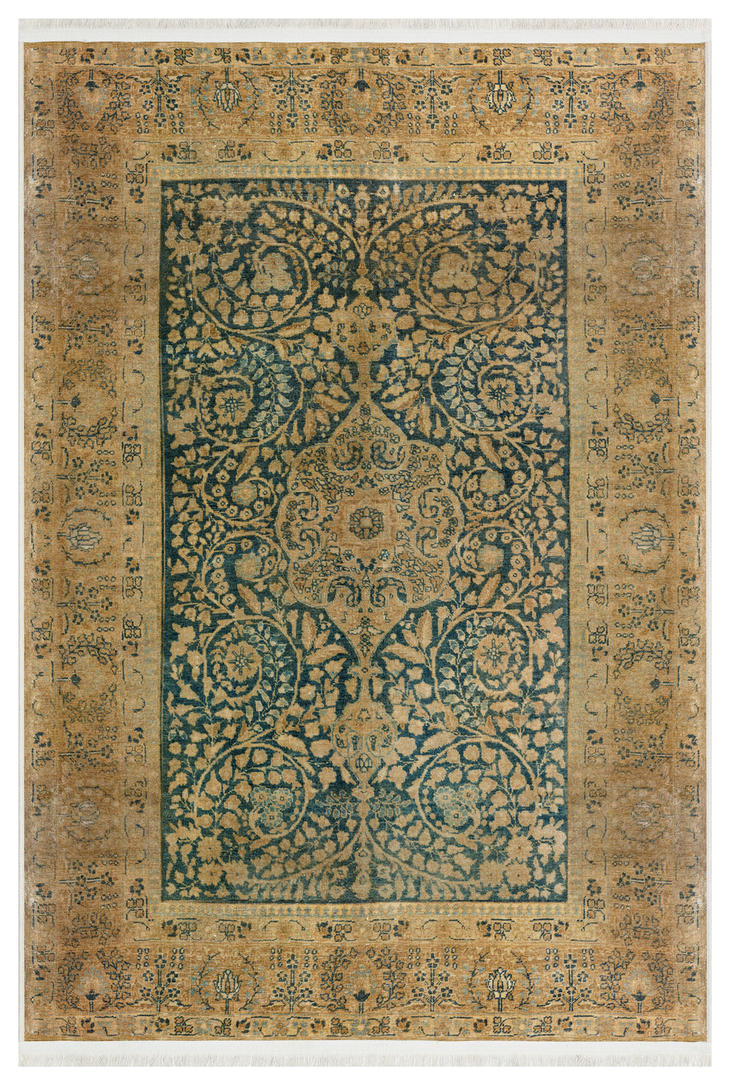 Arte DS001 Vintage Klasik Desenli Dekoratif Dokuma Halı