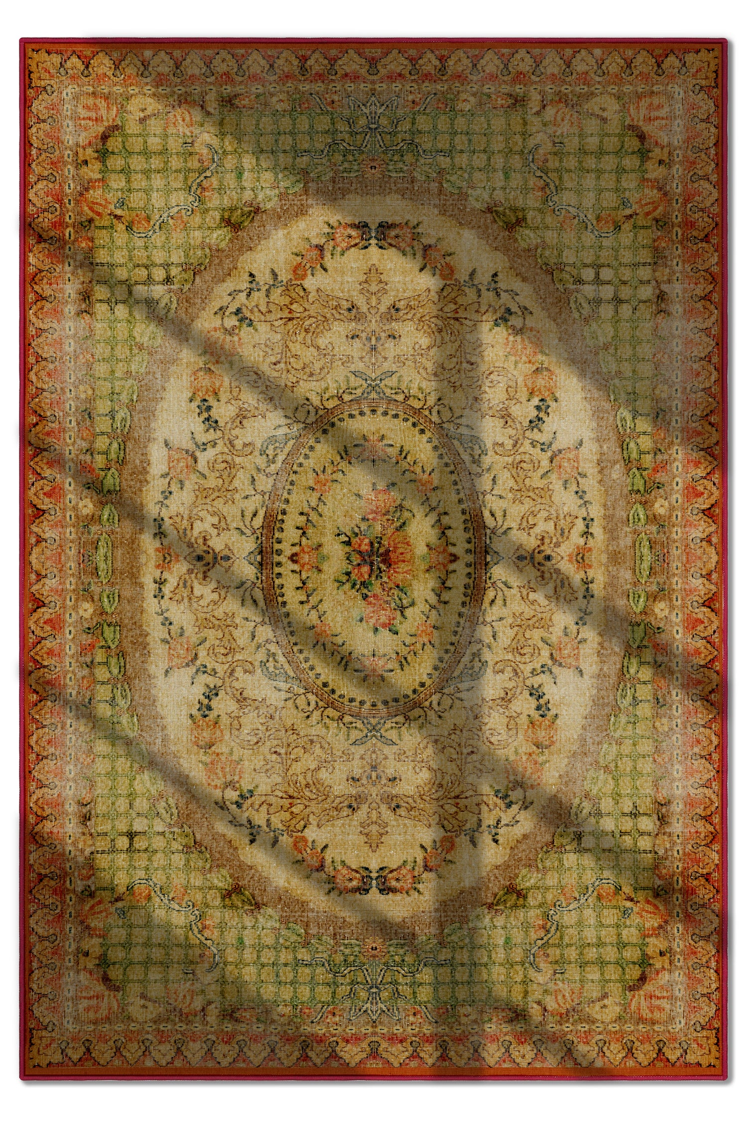 Arte DS004 - Klasik Vintage Desenli Dekoratif Dokuma Halı