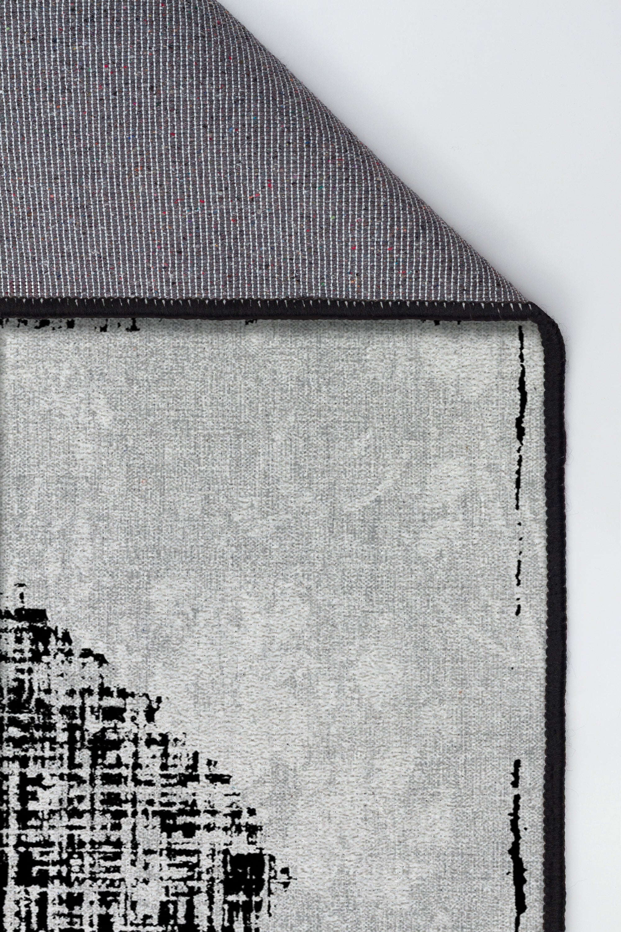 Arte DS048 Vintage Geometrik Desenli Dekoratif Dokuma Halı