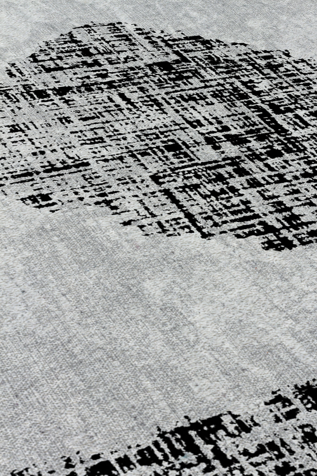 Arte DS048 Vintage Geometrik Desenli Dekoratif Dokuma Halı