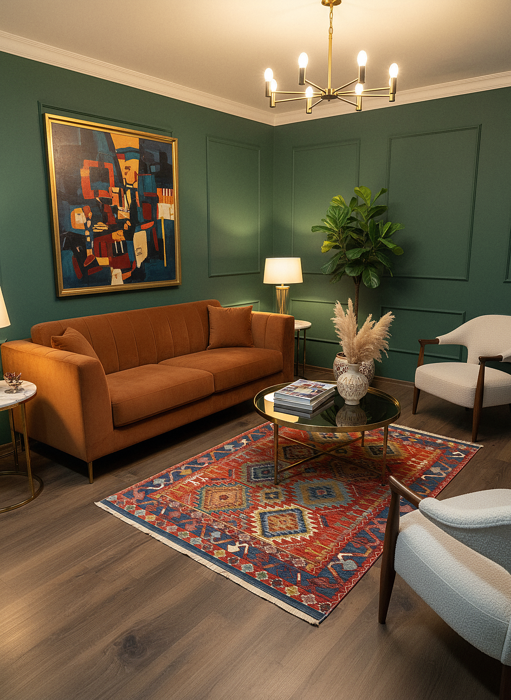 Etnik ES3 - Etnik Desenli Dokuma Kilim Mutfak Balkon Koridor Halısı