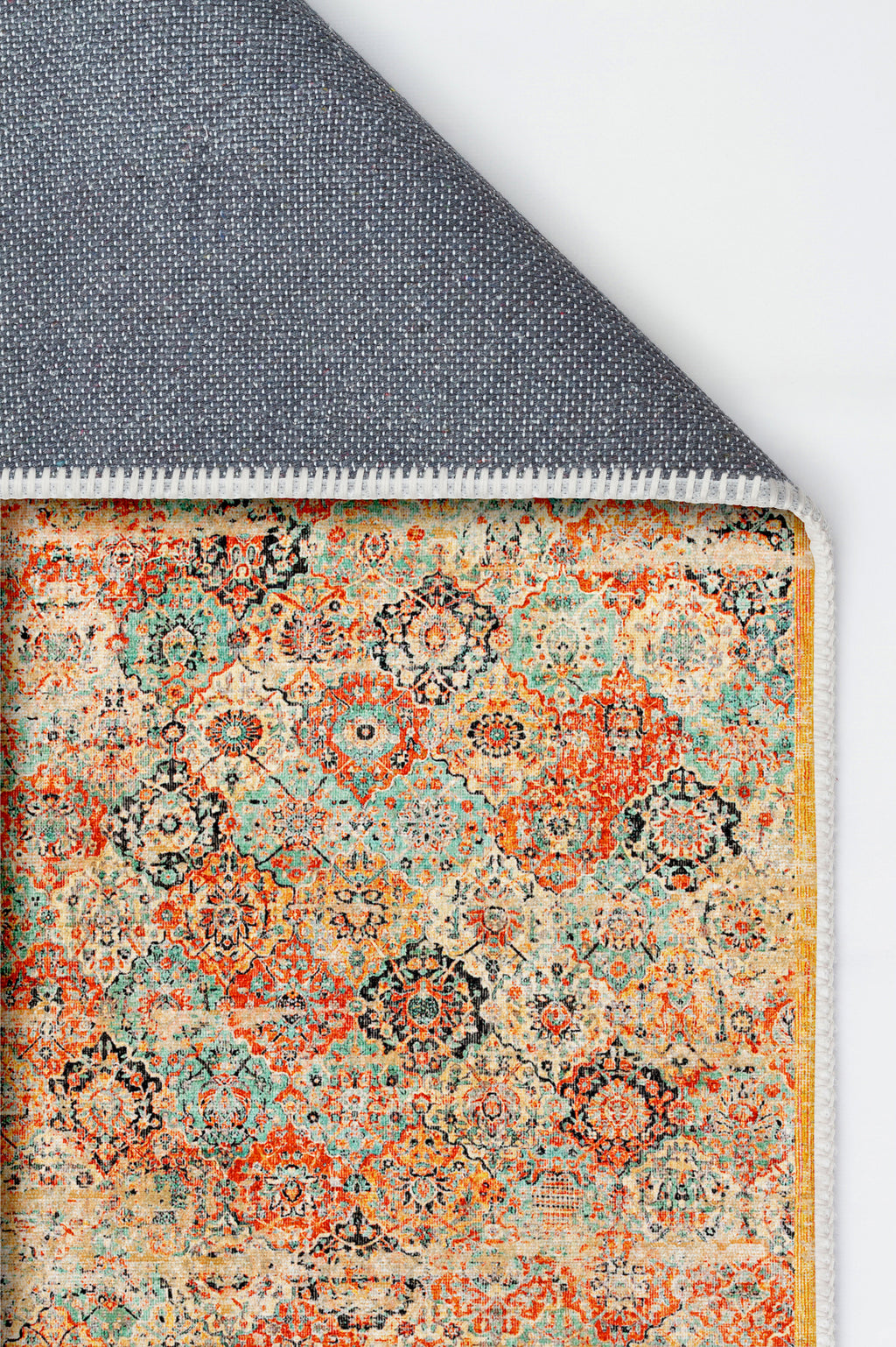 Arte HD013 Antik Figürlü Dekoratif Dokuma Şönil Halı