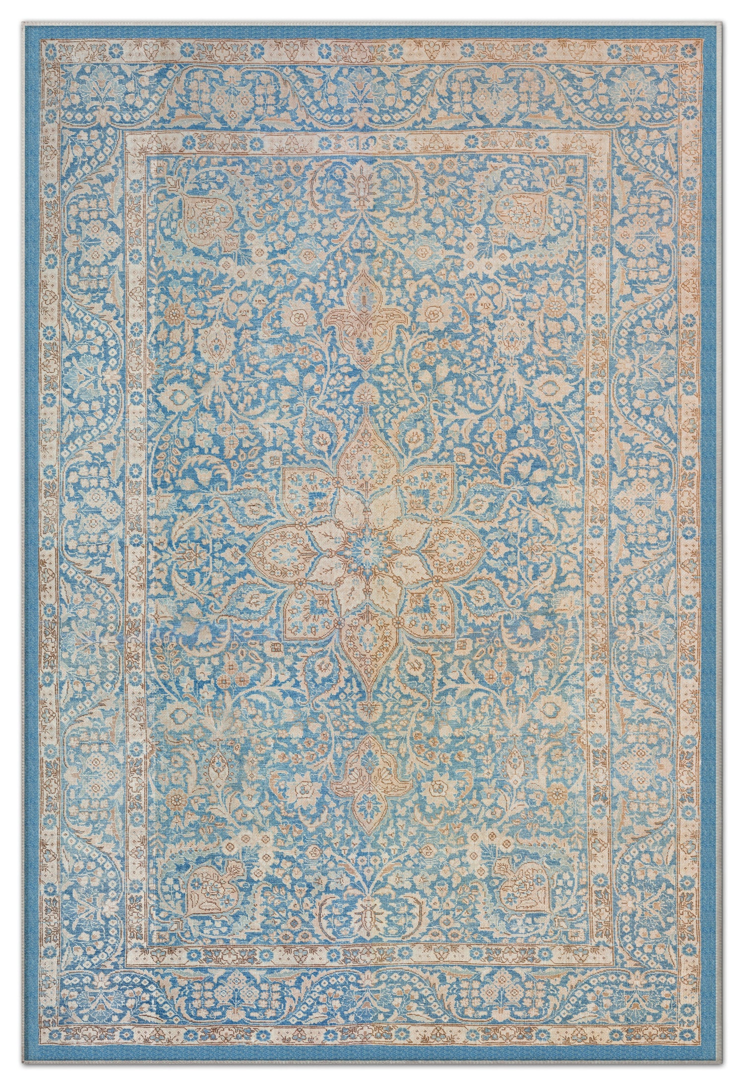 Arte HD019 Vintage Klasik Desenli Dekoratif Dokuma Halı