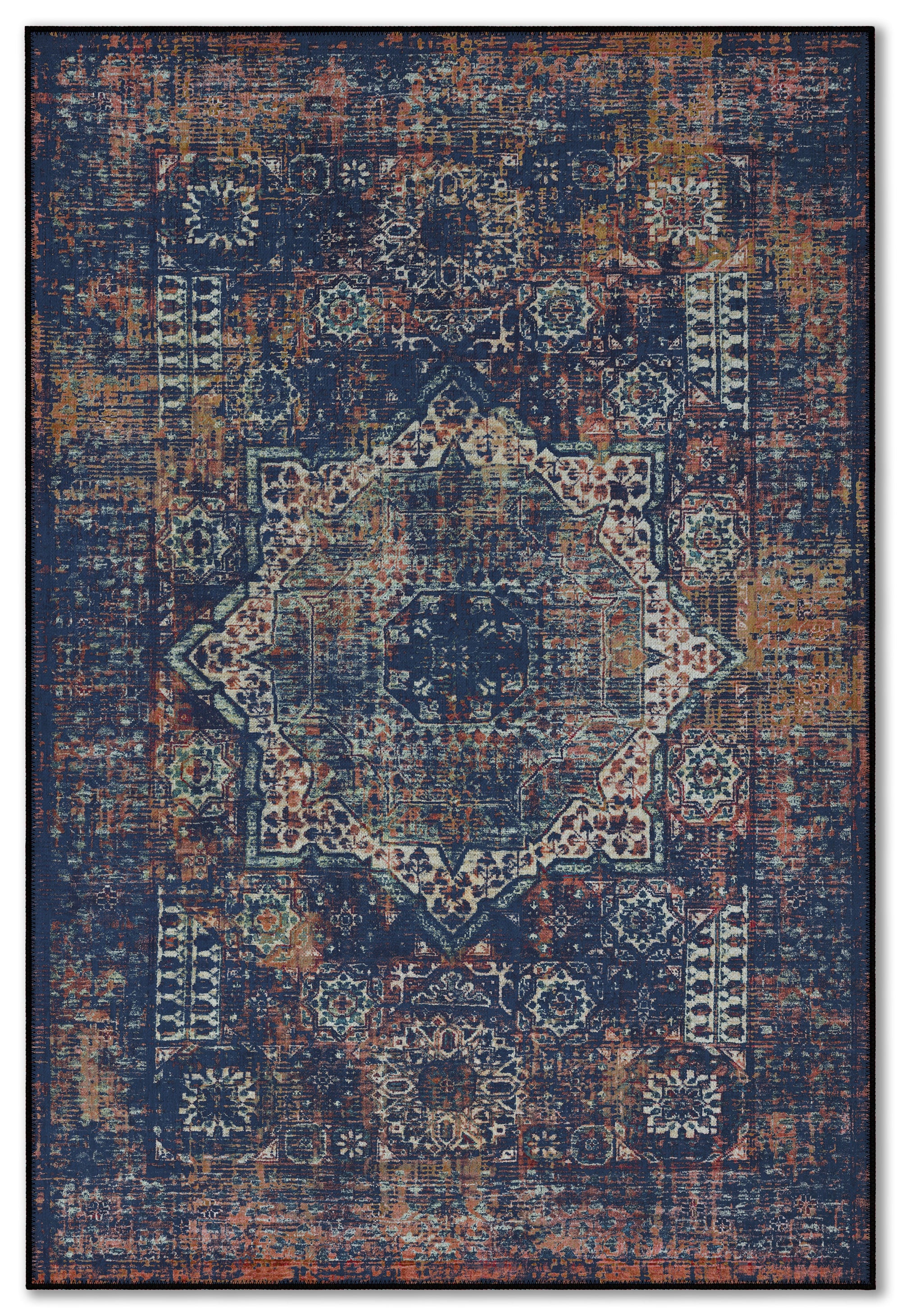 Arte HD021 Vintage Klasik Desenli Dekoratif Dokuma Halı