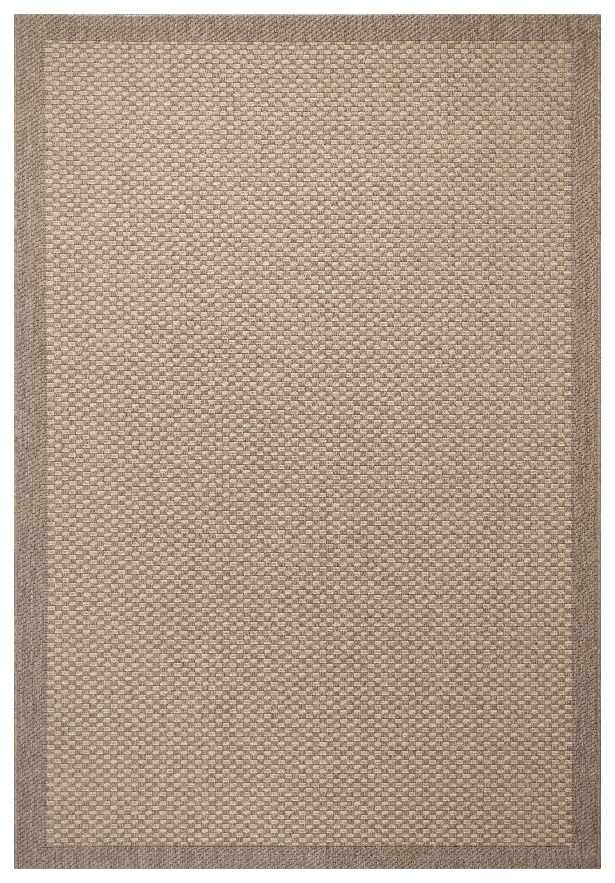 SİSAL EXTRA - VN02 Vizon Extra Kalın Jüt Hasır Dokulu Doğal Salon Mutfak Koridor Balkon Halısı