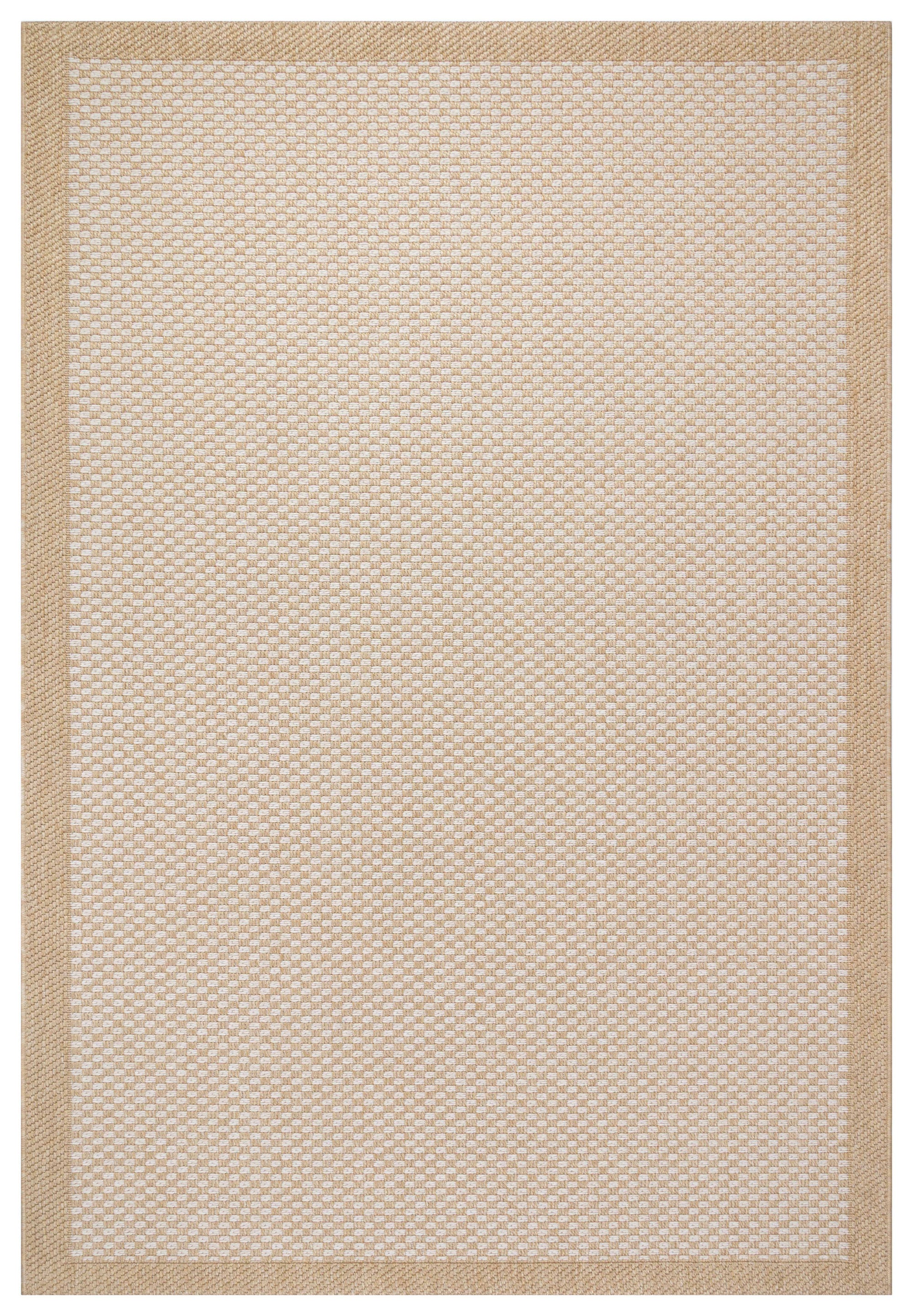 SİSAL EXTRA - VN03 NATURAL BEJ Extra Kalın Jüt Hasır Dokulu Doğal Salon Mutfak Koridor Balkon Halısı