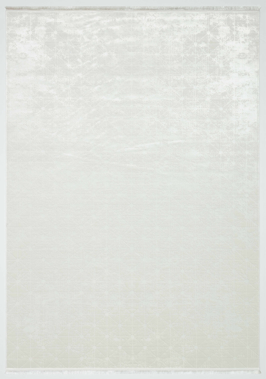 LOTUS 8031-T-KREM Sentetik Bambu Parlak Saten Salon Koridor Mutfak Halısı