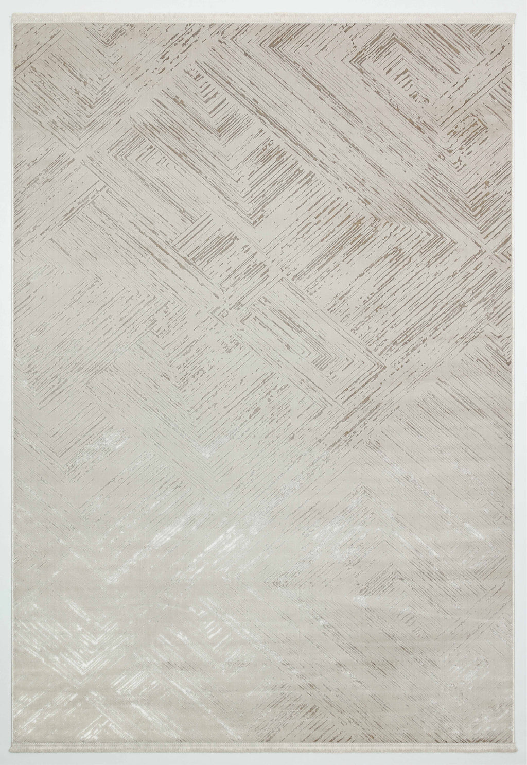 LOTUS C29-BEJ Sentetik Bambu Parlak Saten Salon Koridor Mutfak Halısı-413