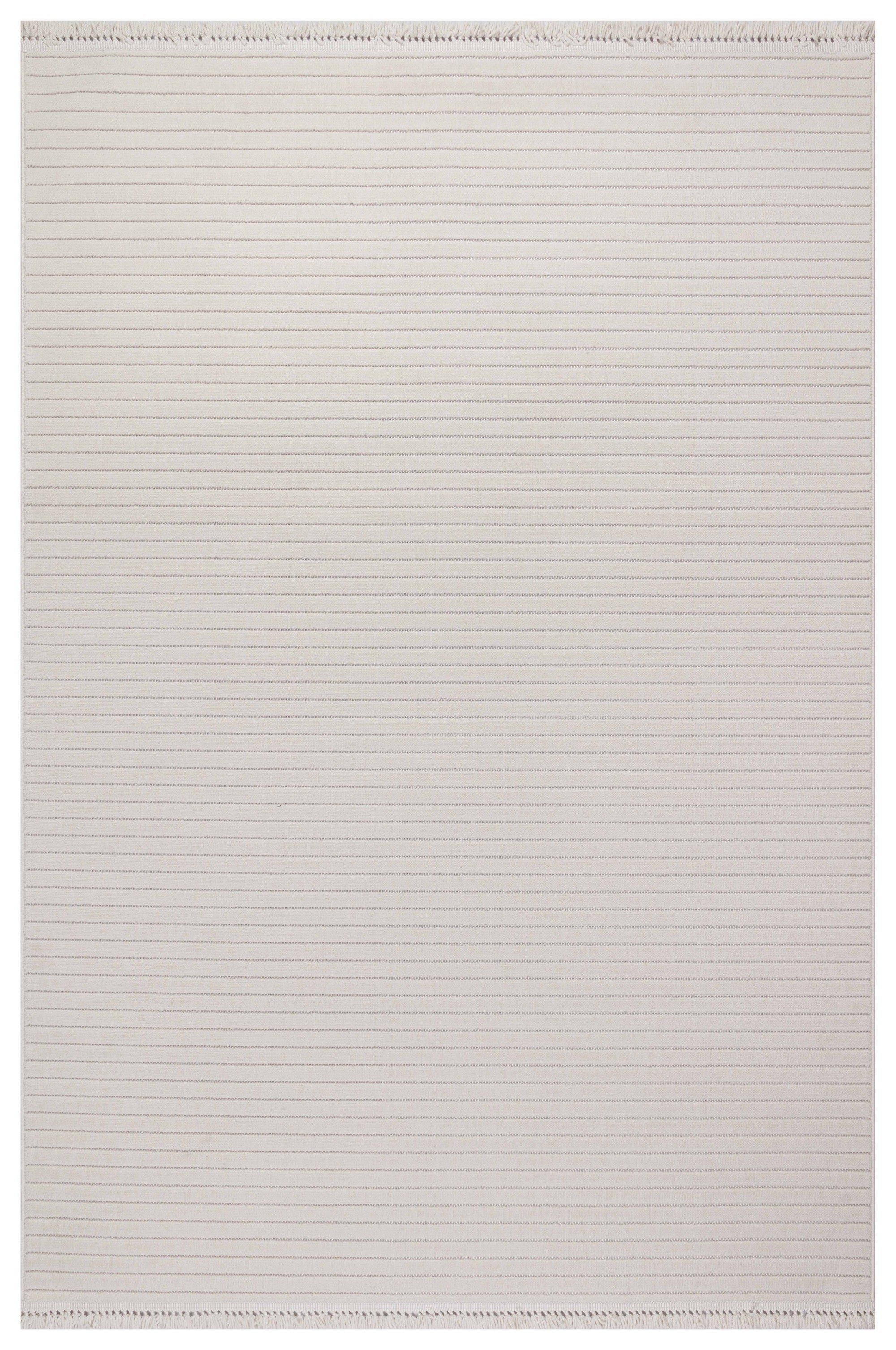 MİLAS T-JP55 BEJ Kabartmalı Modern Geometrik Desenli Salon Koridor Mutfak Halısı