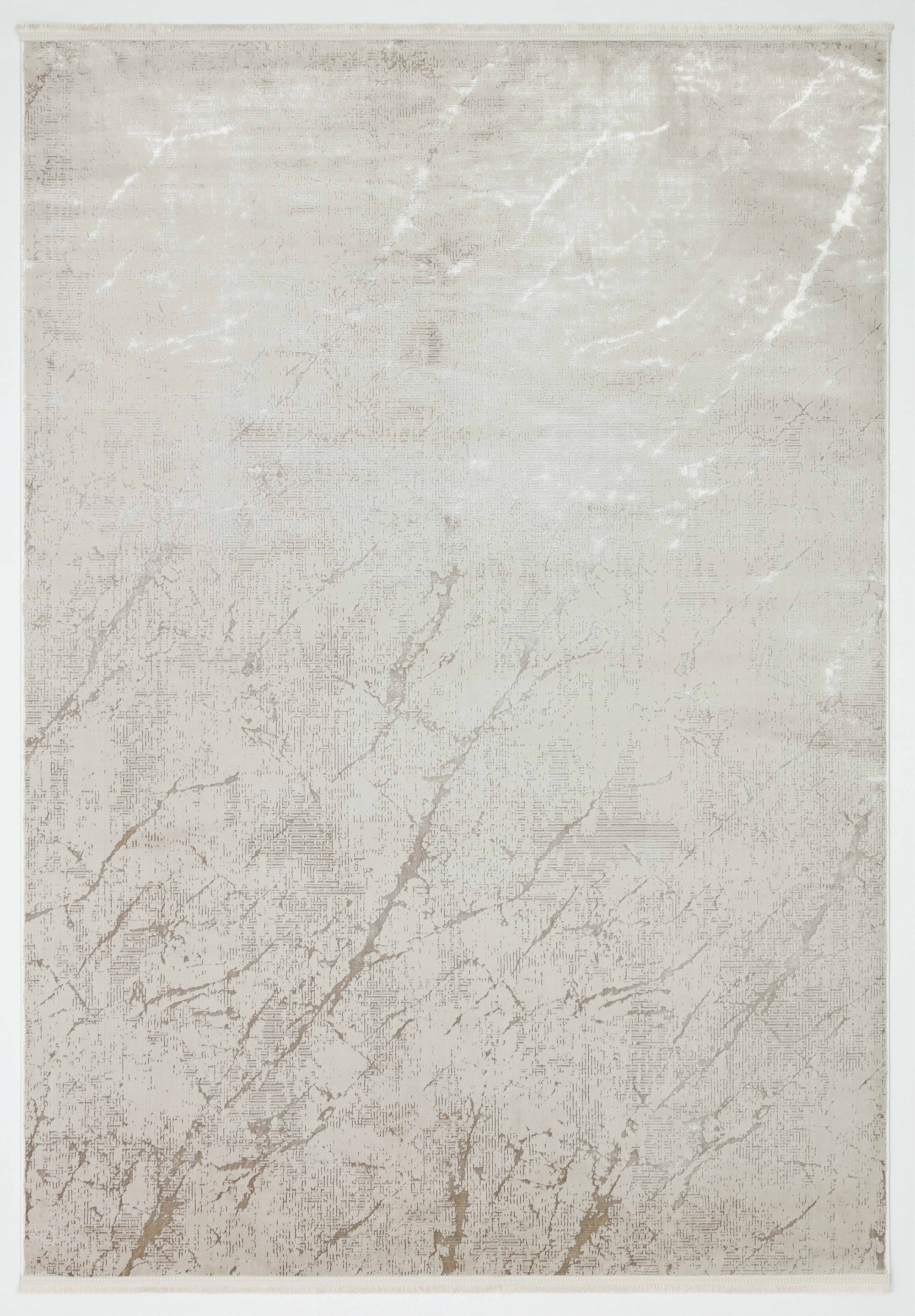 LOTUS C26-BEJ Sentetik Bambu Parlak Saten Salon Koridor Mutfak Halısı-004