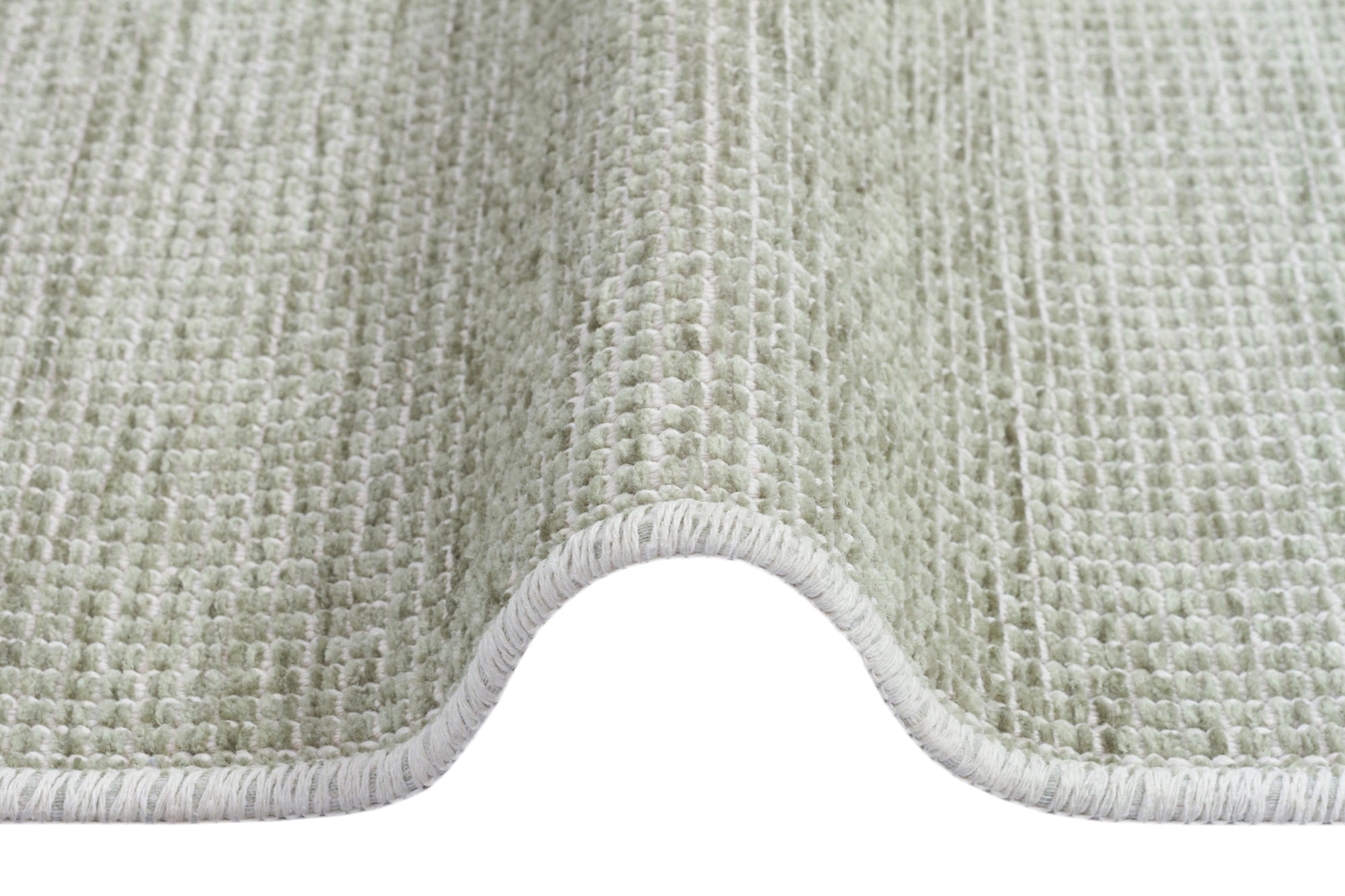 ŞÖNİL PANDORA - YEŞİL Makinede Yıkanabilir Modern Sade Salon Koridor Mutfak Şönil Dokuma Halı