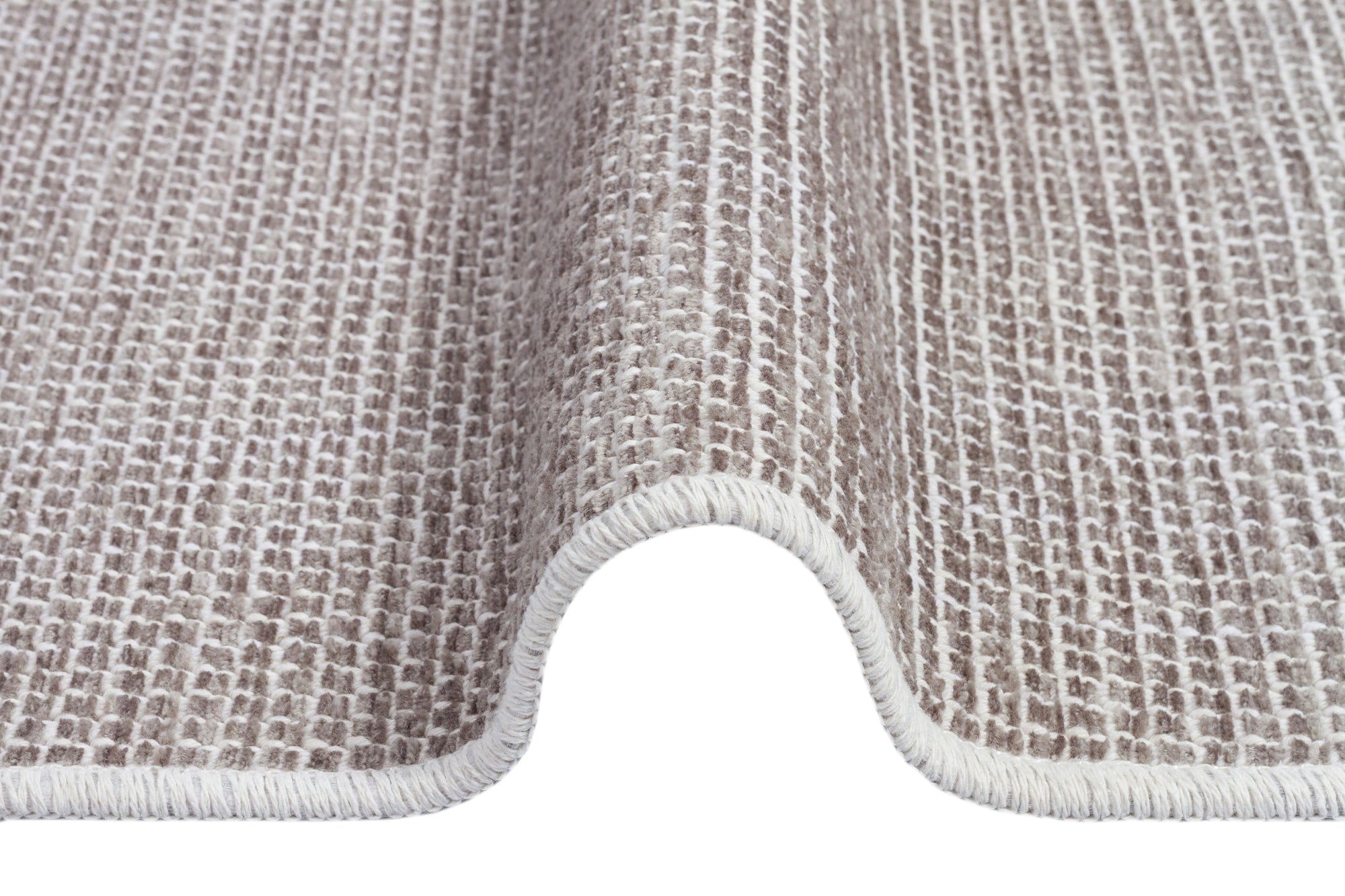 ŞÖNİL PANDORA - GRİ Makinede Yıkanabilir Modern Sade Salon Koridor Mutfak Şönil Dokuma Halı