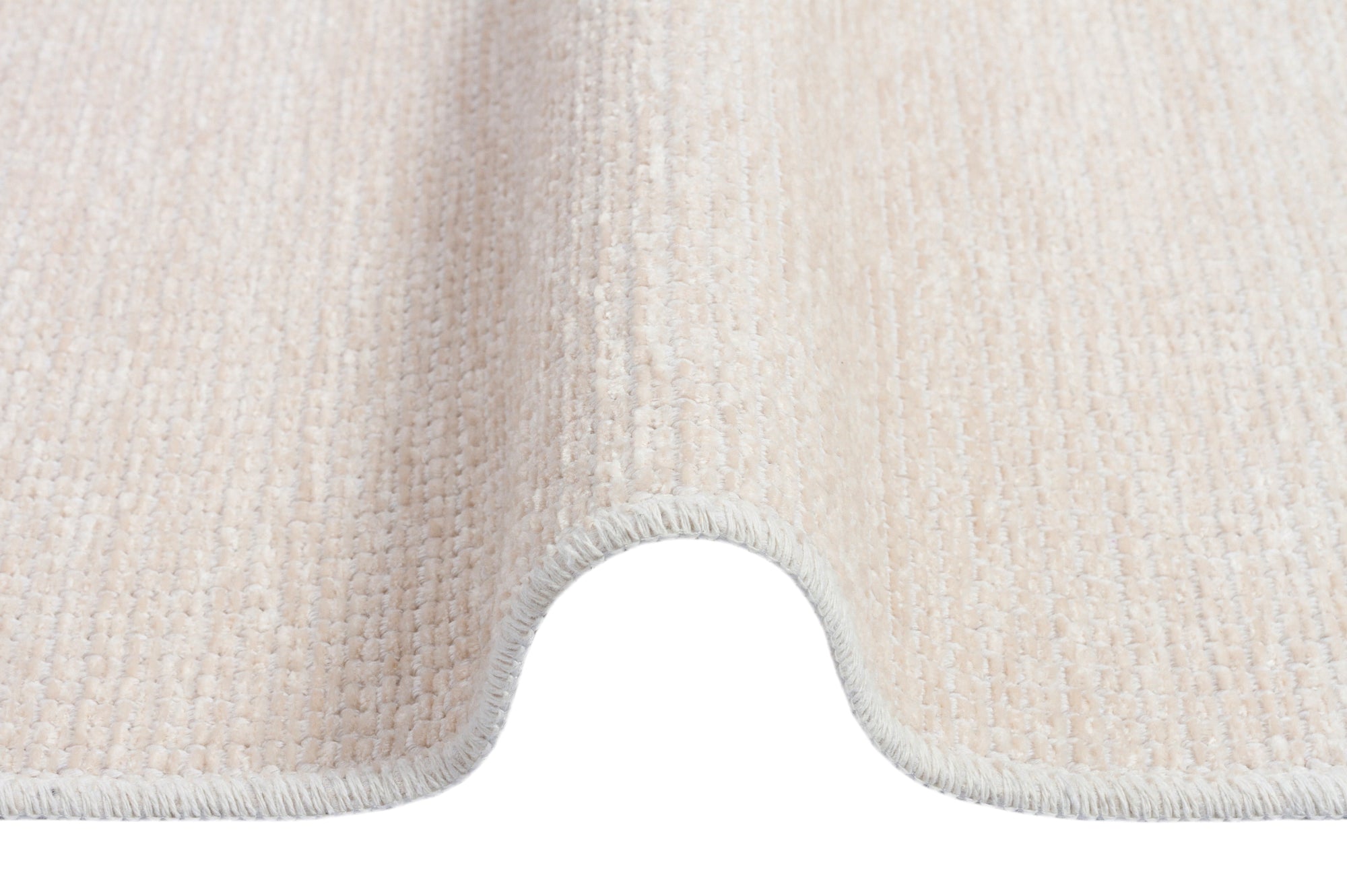 ŞÖNİL PANDORA - KREM Makinede Yıkanabilir Modern Sade Salon Koridor Mutfak Şönil Dokuma Halı