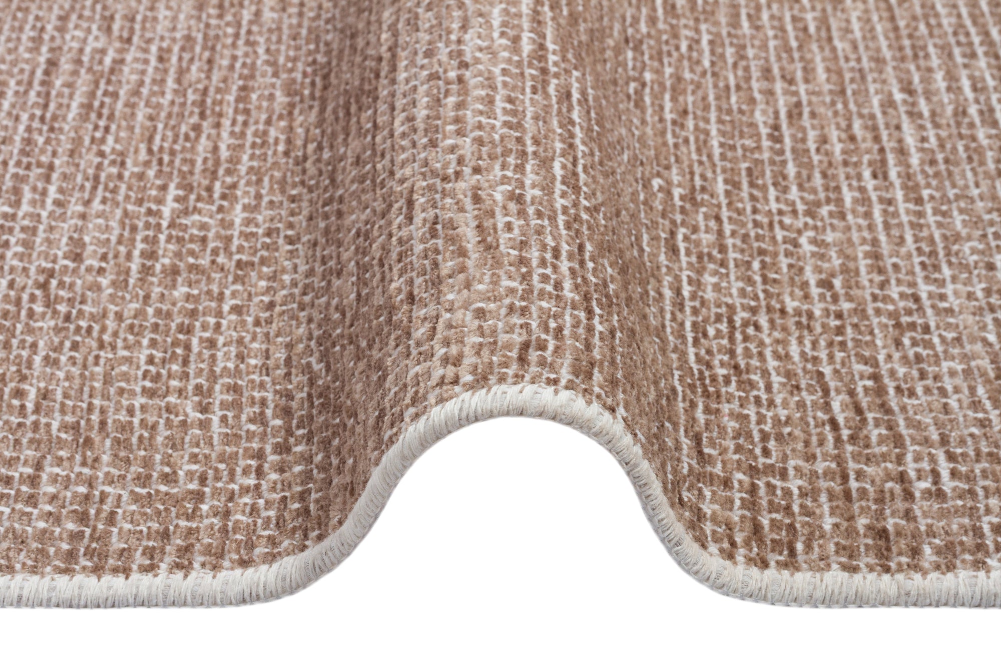 ŞÖNİL PANDORA - BEJ Makinede Yıkanabilir Modern Sade Salon Koridor Mutfak Şönil Dokuma Halı