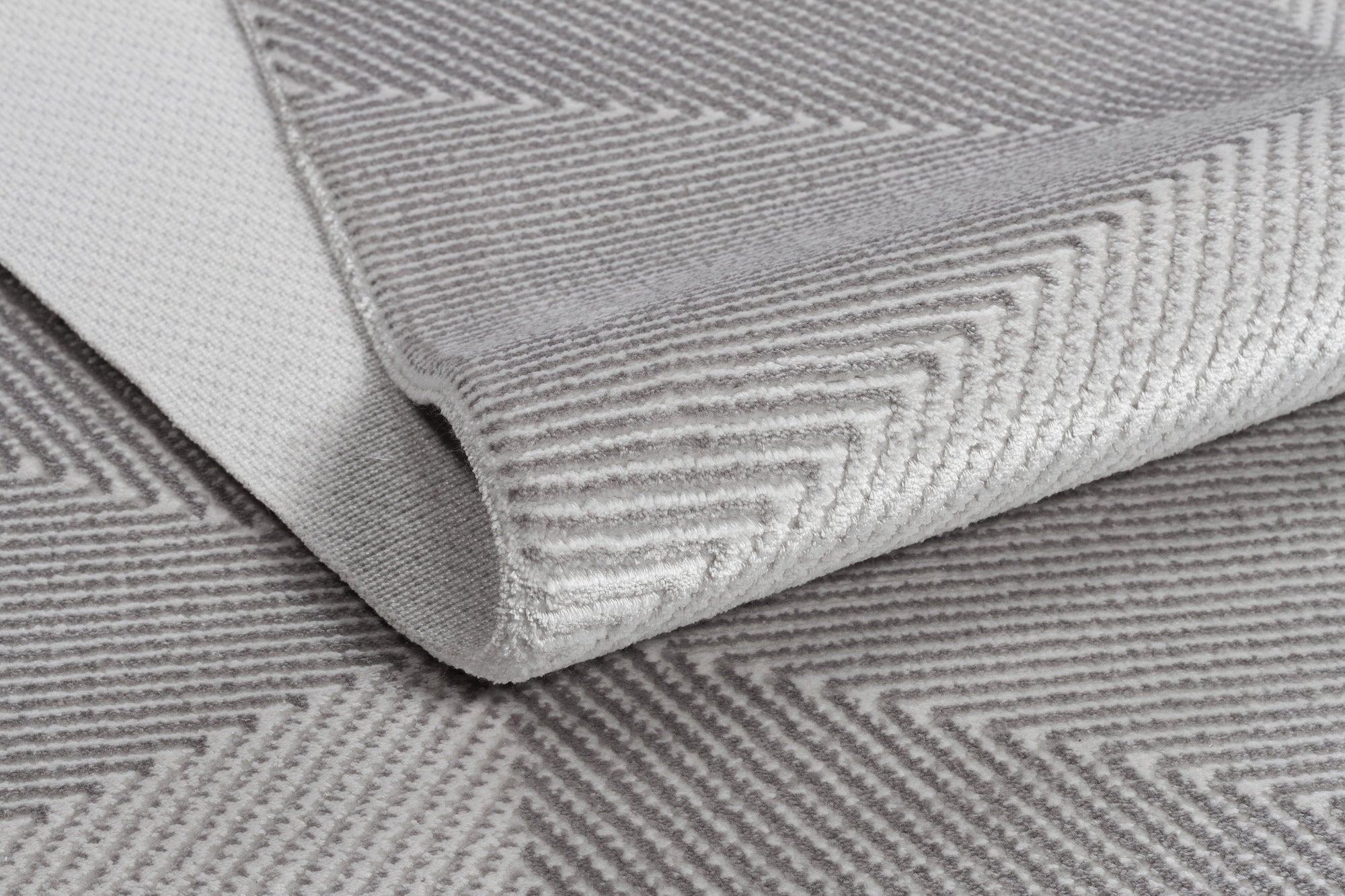 PRATO T-PR01 GRİ Akrilik Viskon Sık Dokuma Salon Koridor Mutfak Halısı