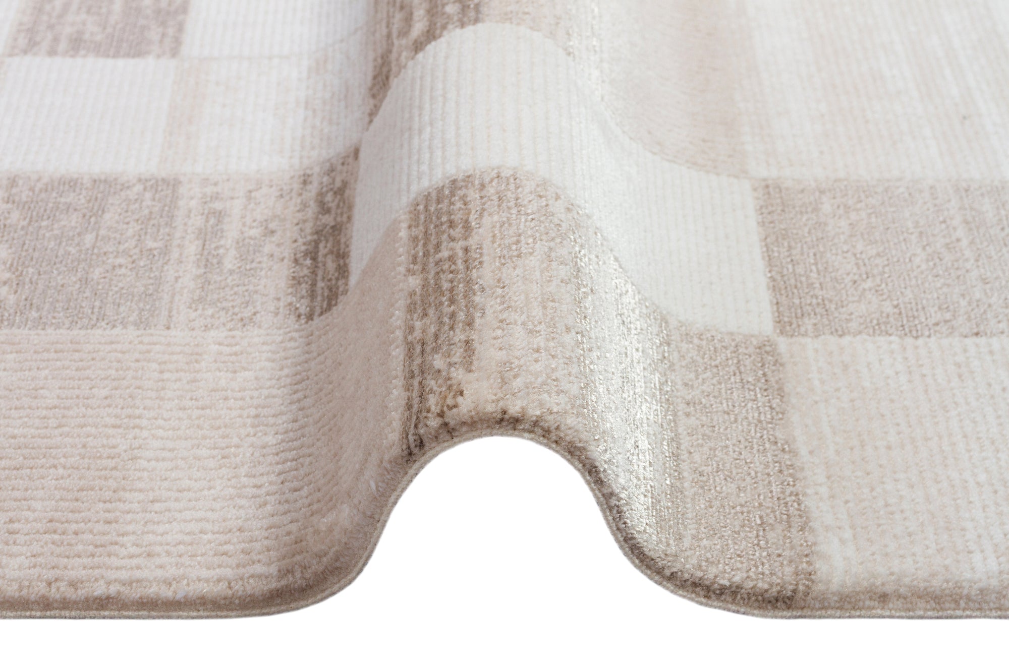 İCON T-MD05–BEJ Modern Yumuşak Salon Koridor Mutfak Makine Dokuma Halısı