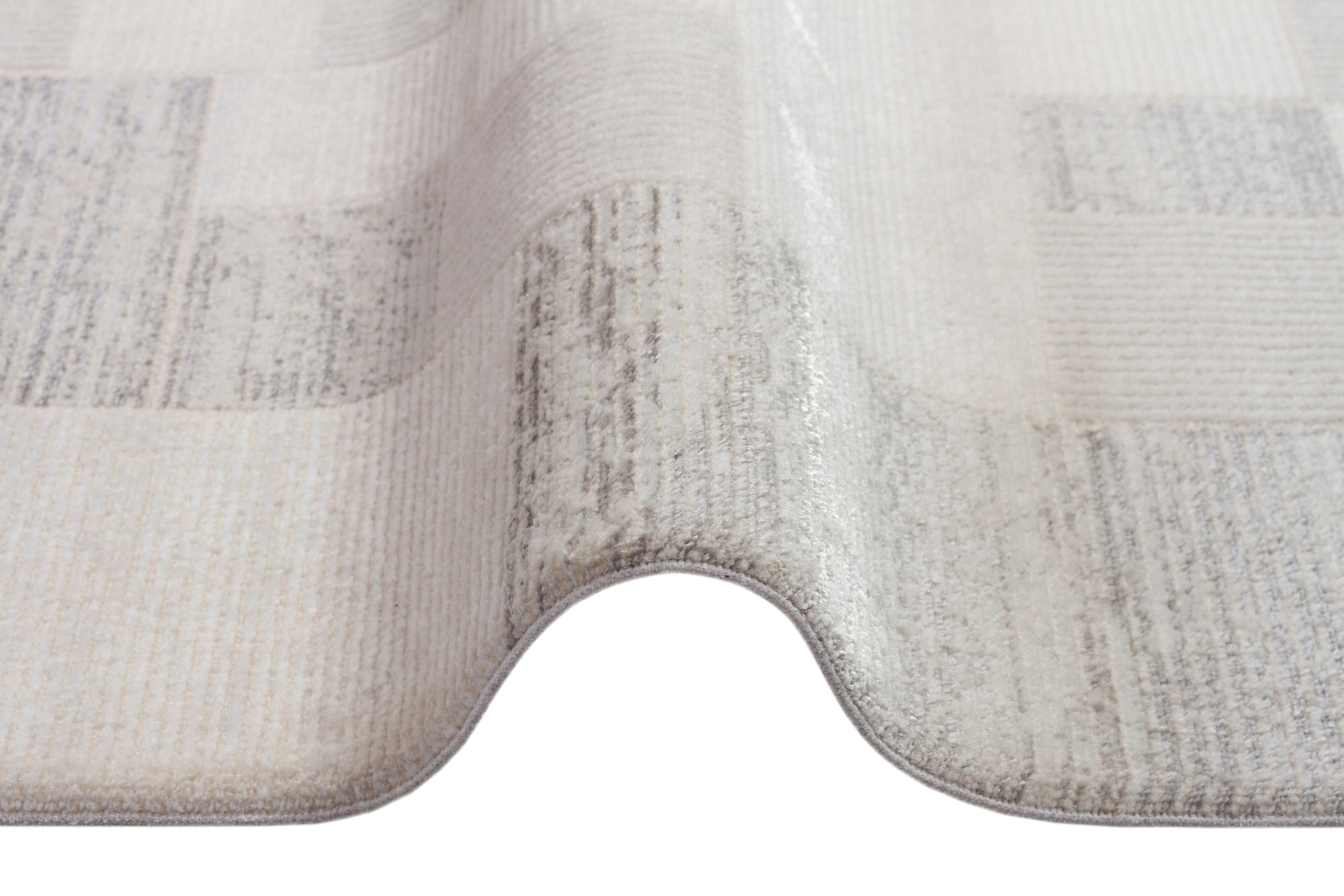 İCON T-MD06–GRİ Modern Yumuşak Salon Koridor Mutfak Makine Dokuma Halısı