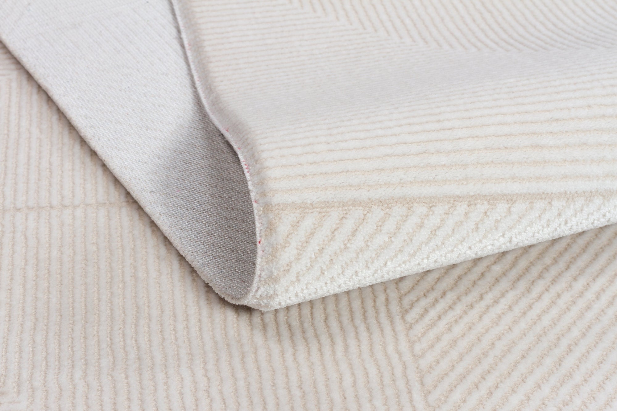 İCON T-MD03–KREM Modern Yumuşak Salon Koridor Mutfak Makine Dokuma Halısı