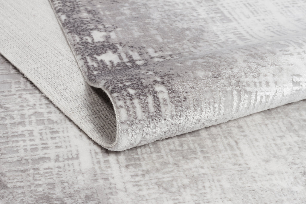 PRATO T-PR06 GRİ Akrilik Viskon Sık Dokuma Salon Koridor Mutfak Halısı