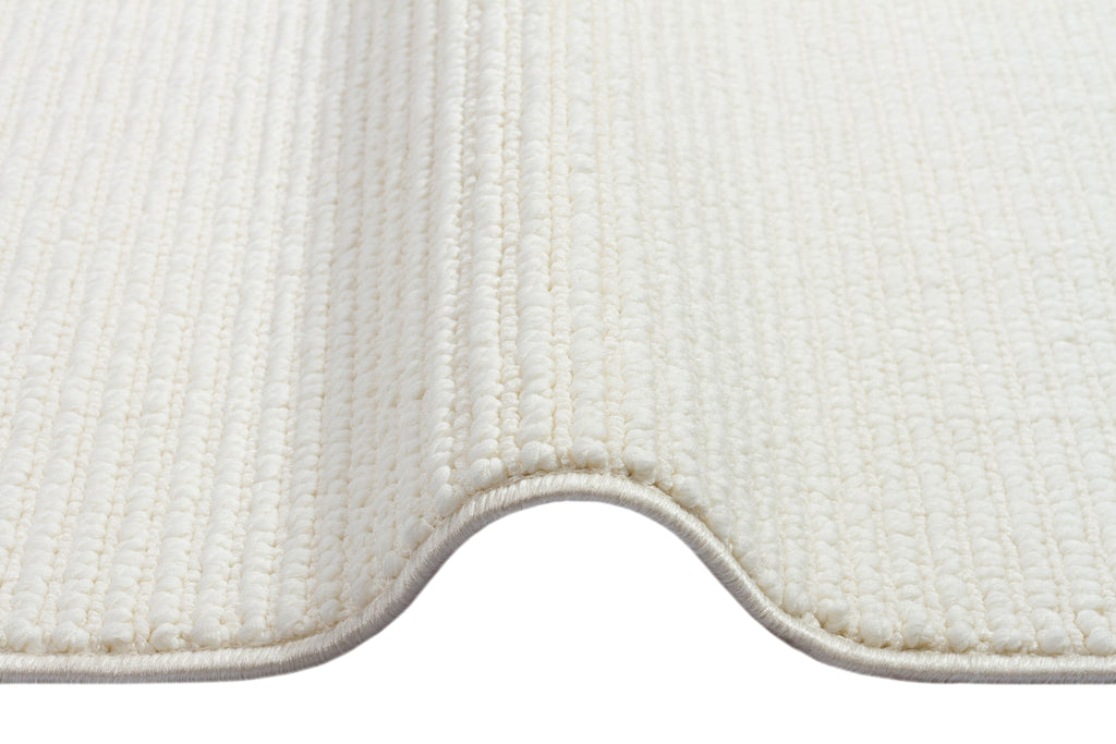 MODENA T-MO01 KREM  Sık Bukle Dokuma Yumuşak Salon Koridor Mutfak Halısı