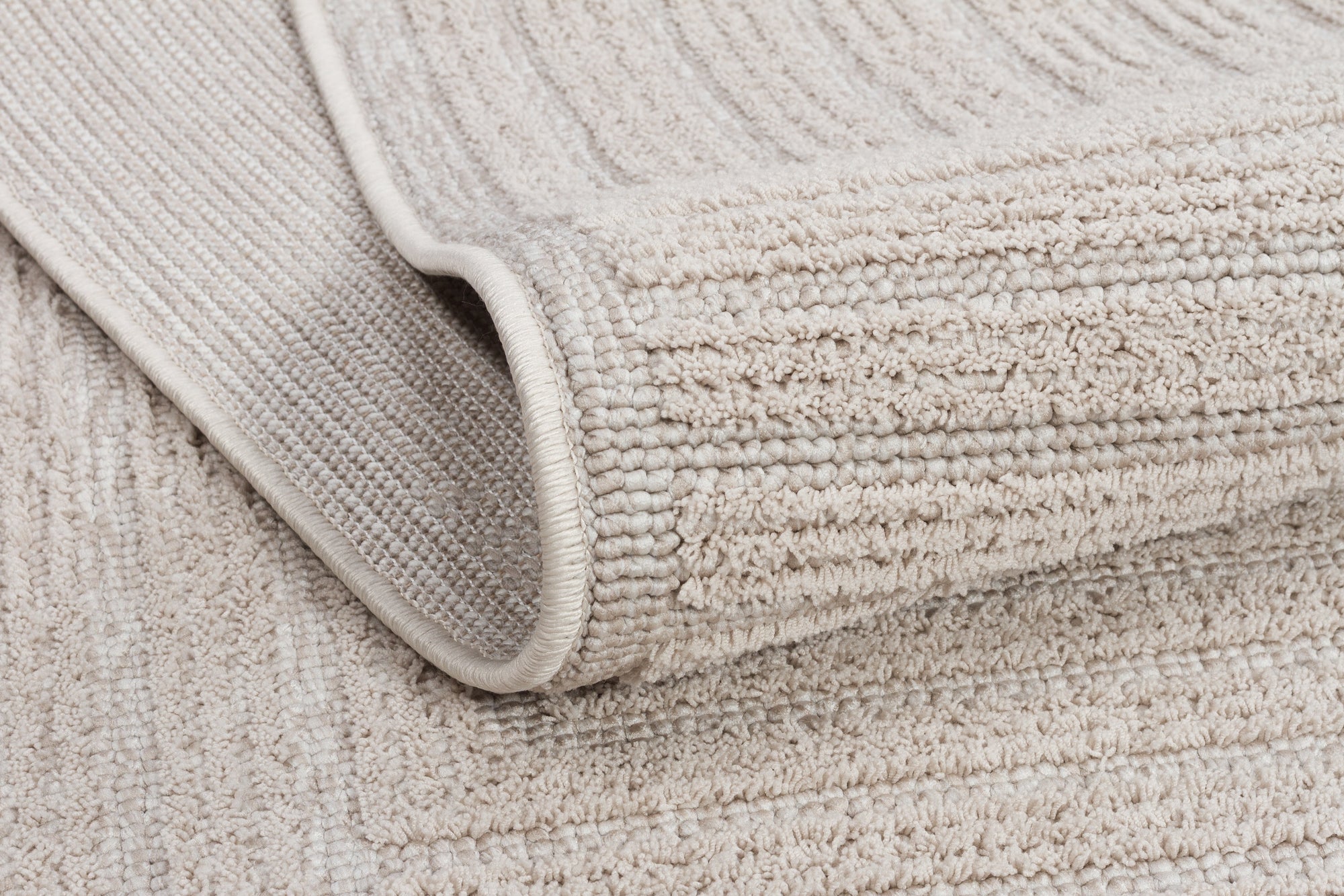 İCON T-LP06 BEJ Modern Geometrik Desenli Salon Koridor Mutfak Halısı