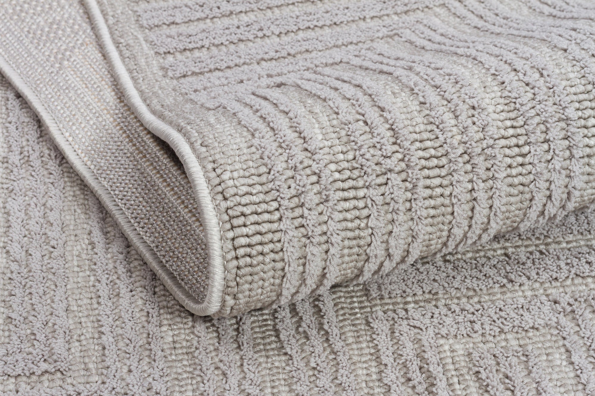 İCON T-LP05 GRİ Modern Geometrik Desenli Salon Koridor Mutfak Halısı