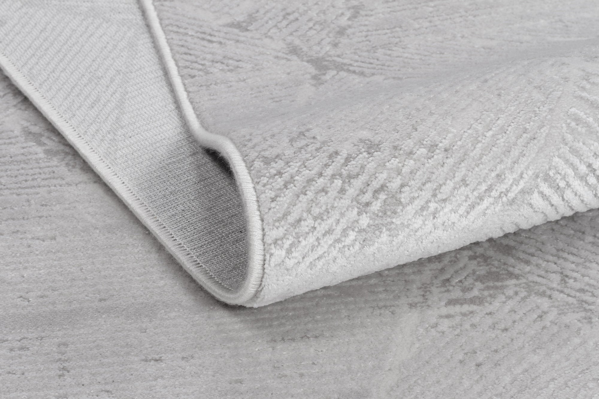 İCON T-OS07 GRİ Modern Geometrik Desenli Salon Koridor Mutfak Halısı