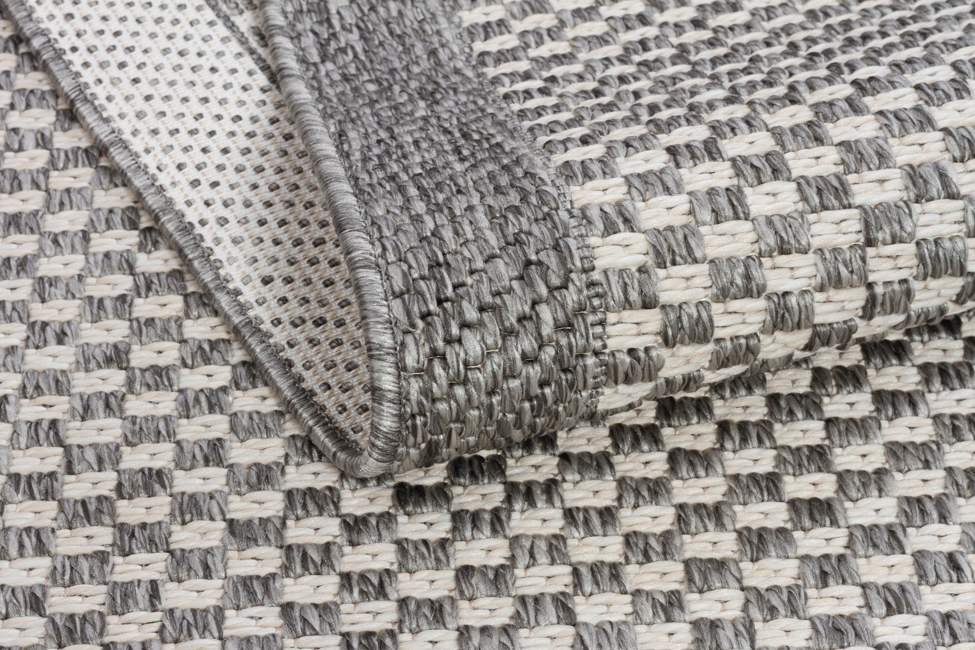 SİSAL EXTRA - VN01 GRİ Extra Kalın Jüt Hasır Dokulu Doğal Salon Mutfak Koridor Balkon Halısı