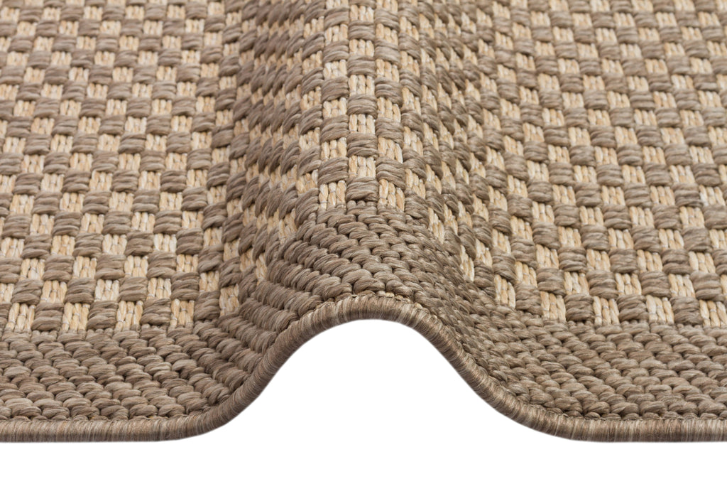 SİSAL EXTRA - VN02 Vizon Extra Kalın Jüt Hasır Dokulu Doğal Salon Mutfak Koridor Balkon Halısı
