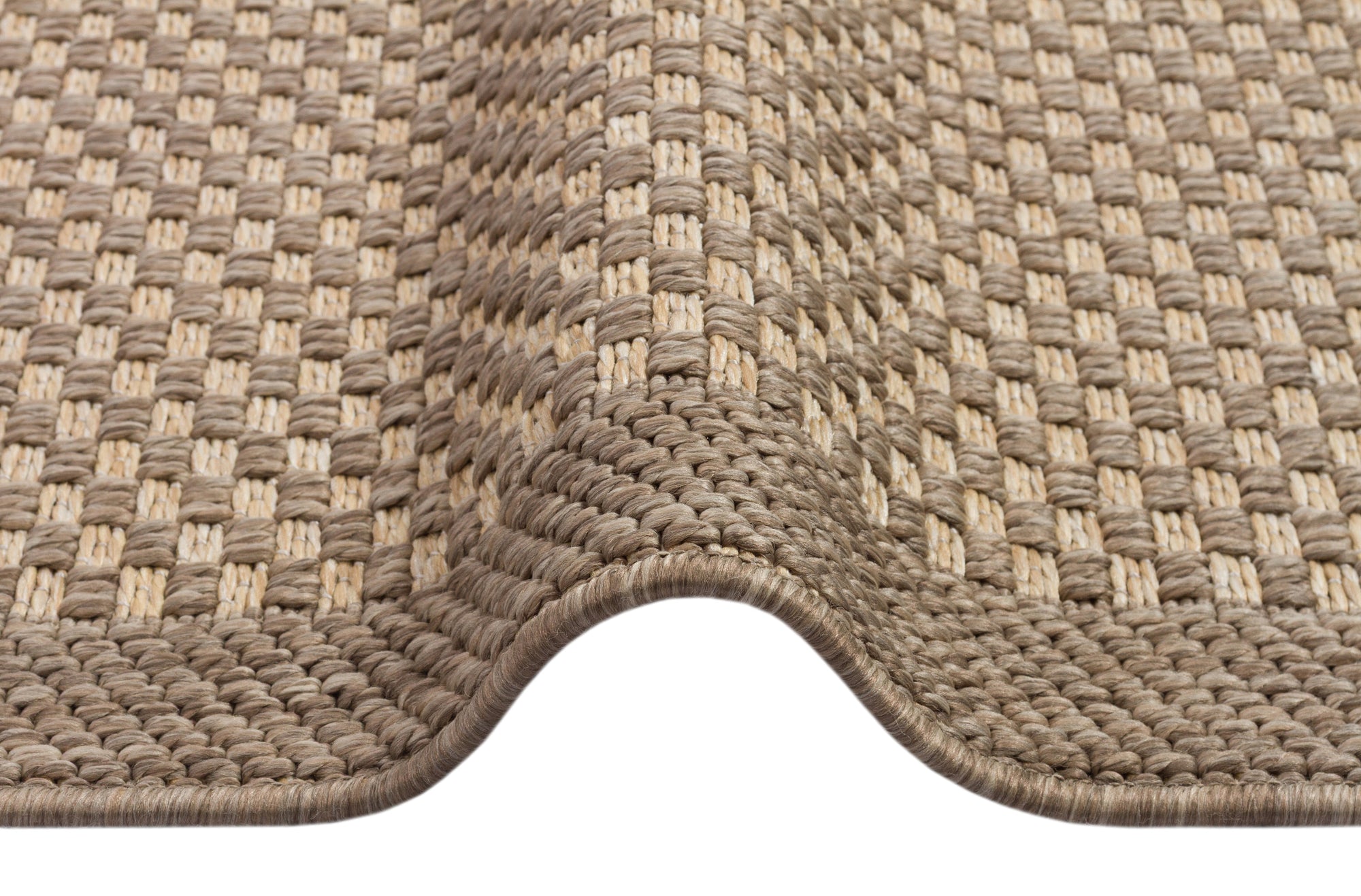 SİSAL EXTRA - VN02 Vizon Extra Kalın Jüt Hasır Dokulu Doğal Salon Mutfak Koridor Balkon Halısı