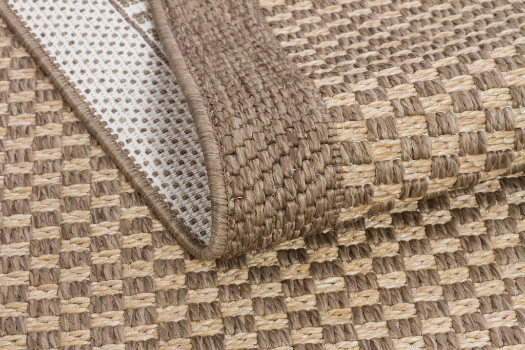 SİSAL EXTRA - VN02 Vizon Extra Kalın Jüt Hasır Dokulu Doğal Salon Mutfak Koridor Balkon Halısı
