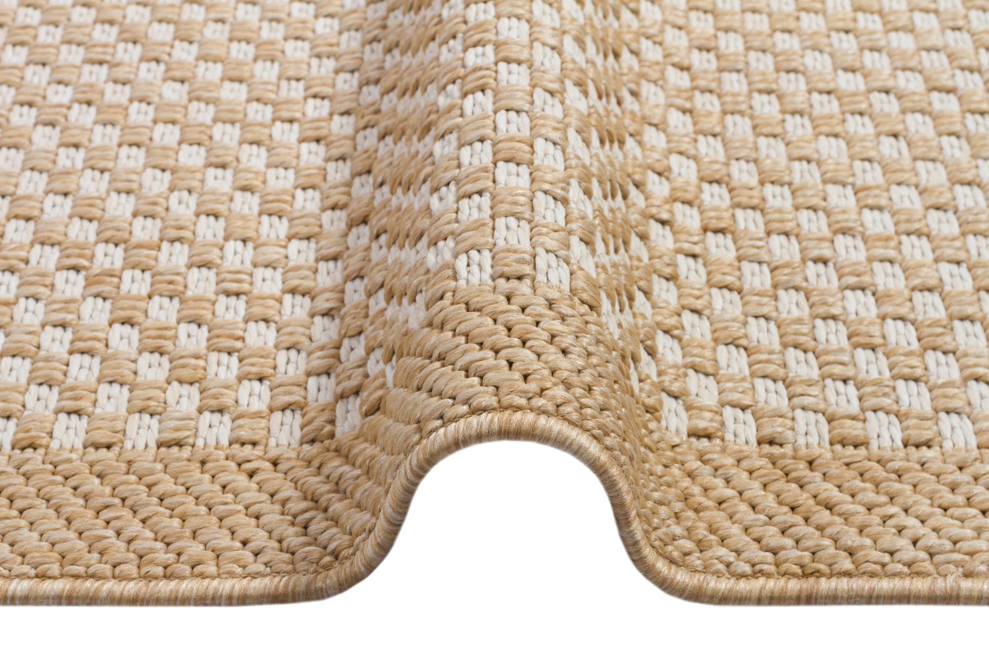 SİSAL EXTRA - VN03 NATURAL BEJ Extra Kalın Jüt Hasır Dokulu Doğal Salon Mutfak Koridor Balkon Halısı