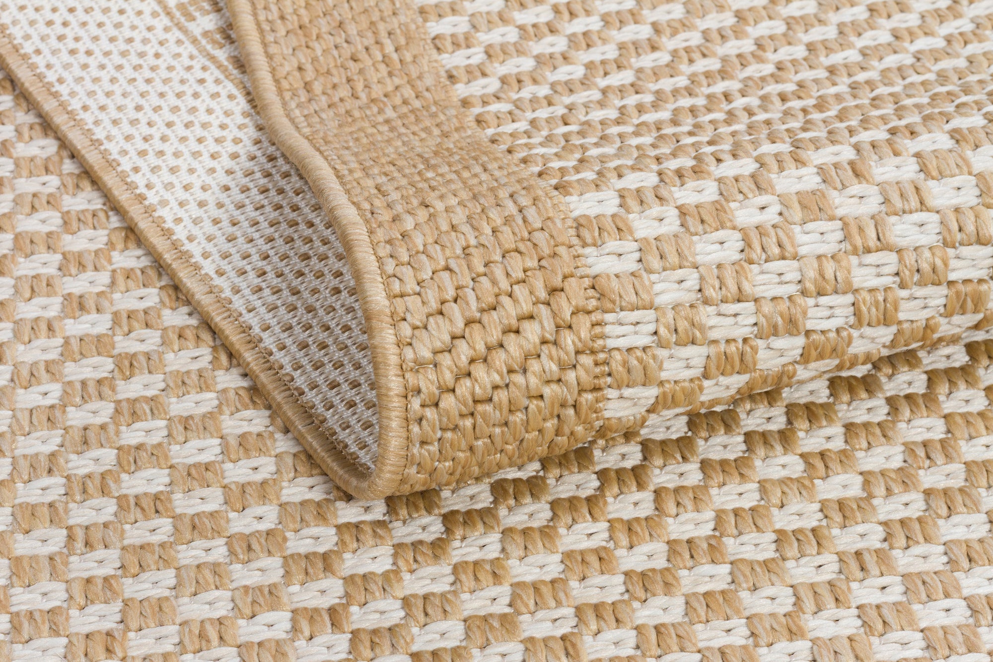 SİSAL EXTRA - VN03 NATURAL BEJ Extra Kalın Jüt Hasır Dokulu Doğal Salon Mutfak Koridor Balkon Halısı