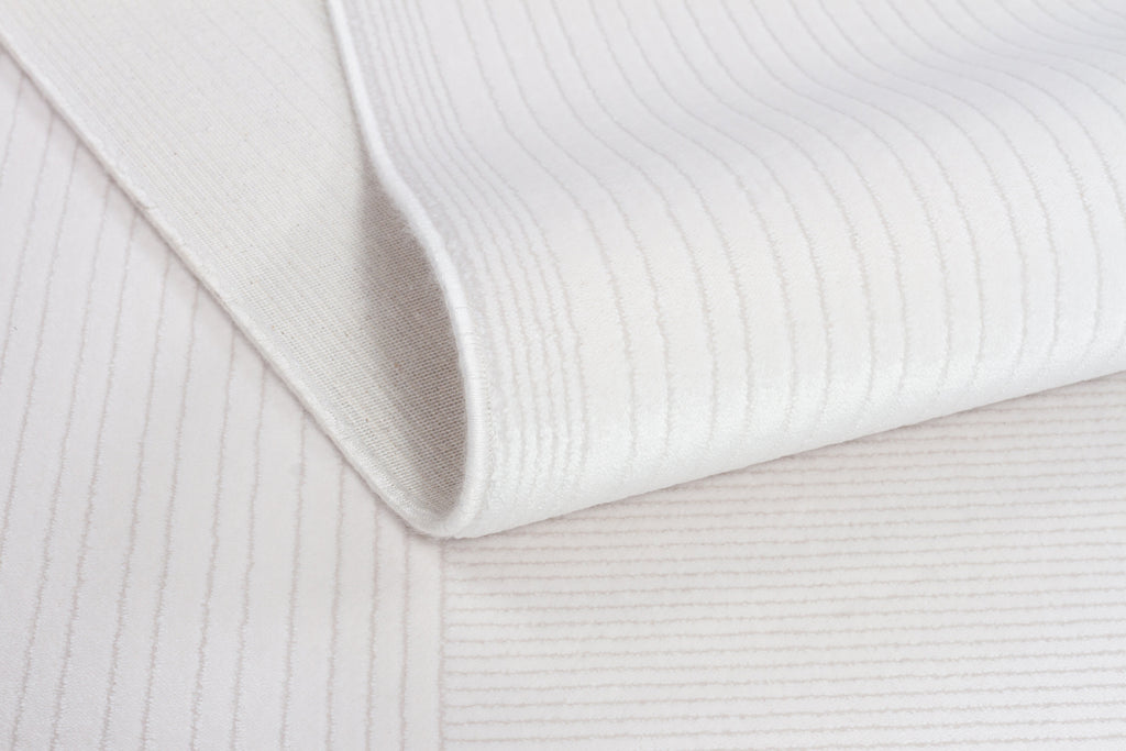 İCON T-RA01 KREM Modern Geometrik Desenli Salon Koridor Mutfak Halısı