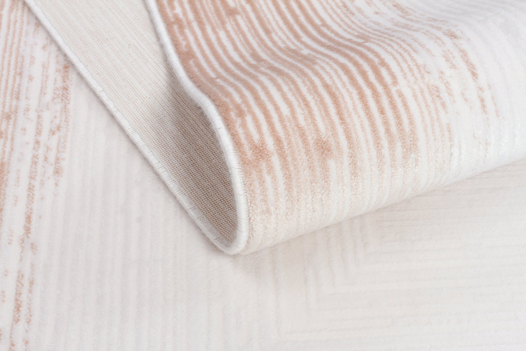 İCON T-RA02 BEJ Modern Geometrik Desenli Salon Koridor Mutfak Halısı