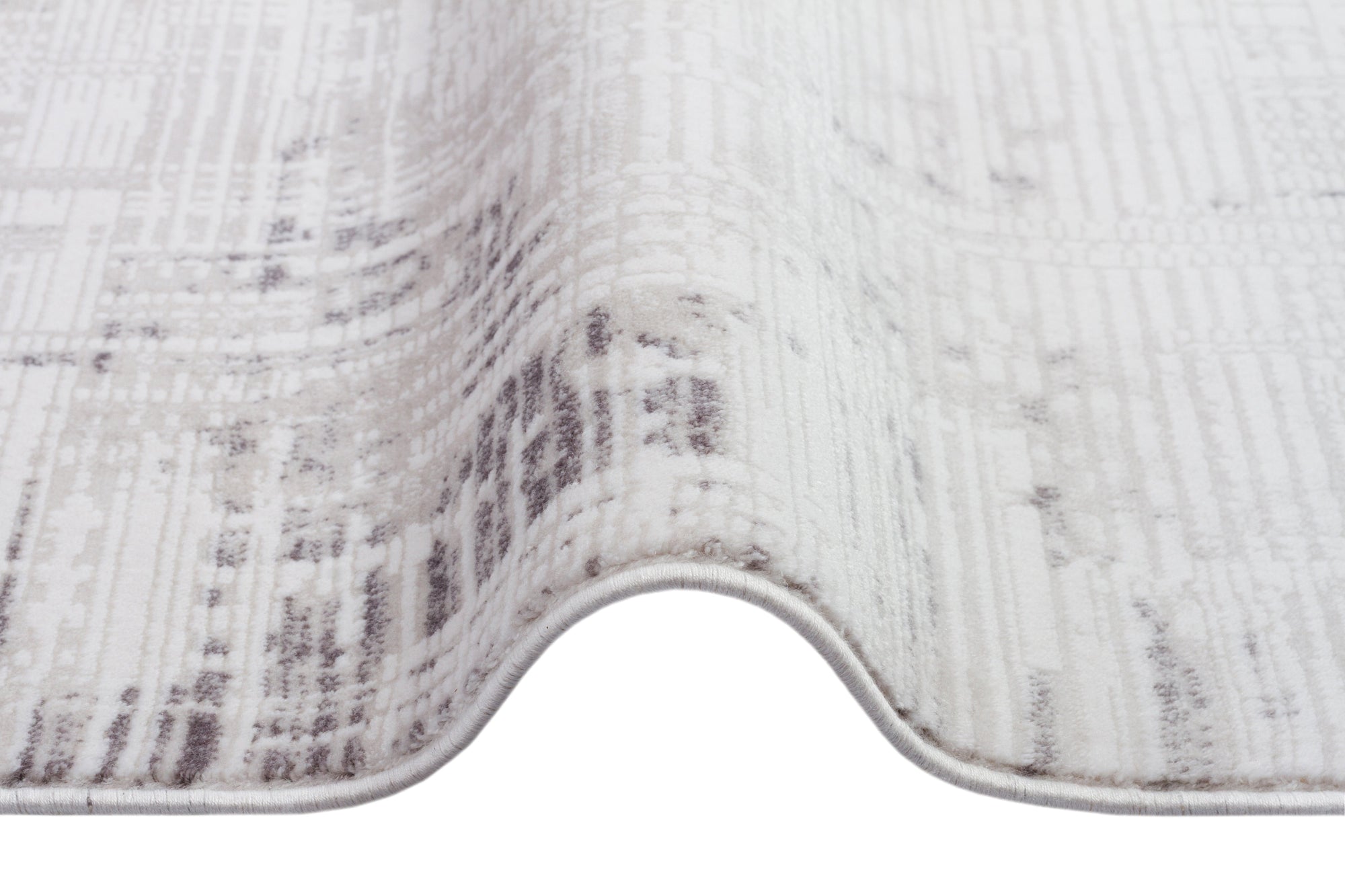 İCON T-RA09 GRİ Modern Geometrik Desenli Salon Koridor Mutfak Halısı