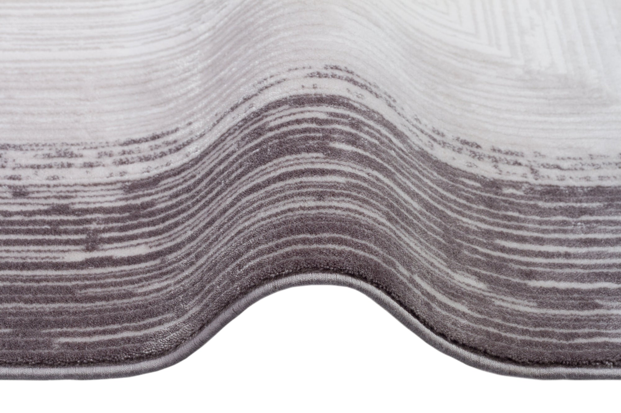 İCON T-RA03 GRİ Modern Geometrik Desenli Salon Koridor Mutfak Halısı