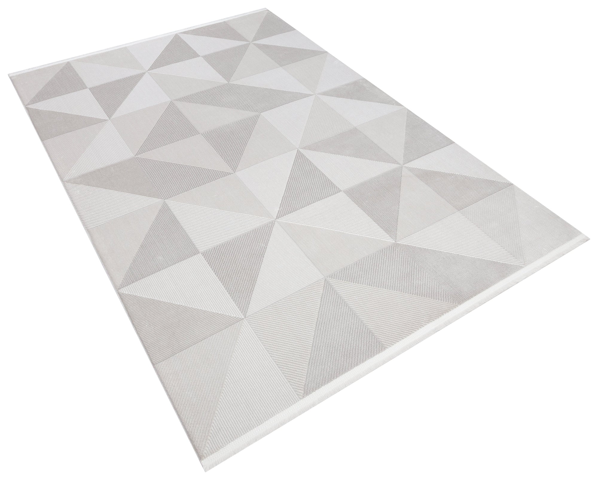 İCON T-MD04–GRİ Modern Yumuşak Salon Koridor Mutfak Makine Dokuma Halısı